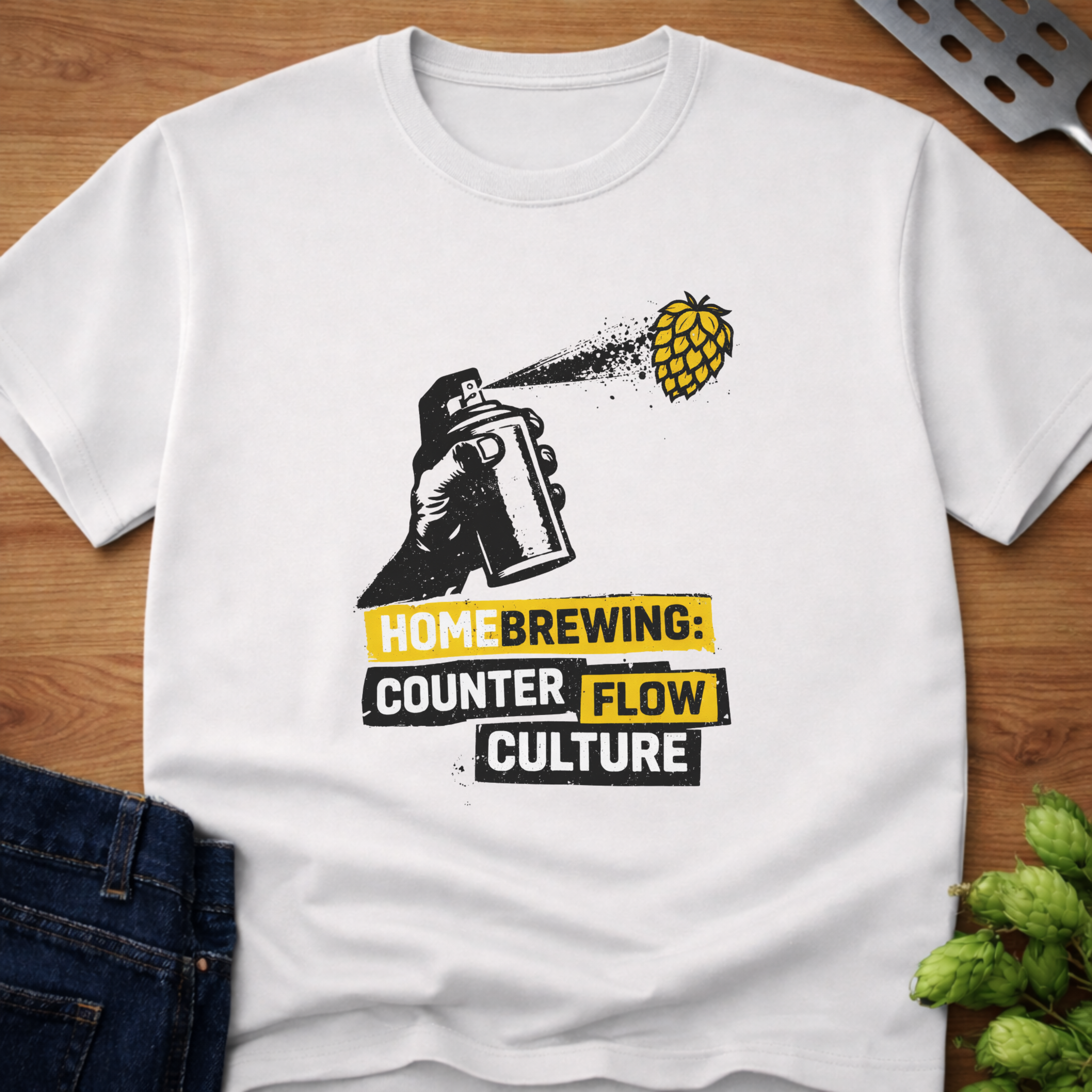 Homebrewing Counter Flow Culture T-Shirt