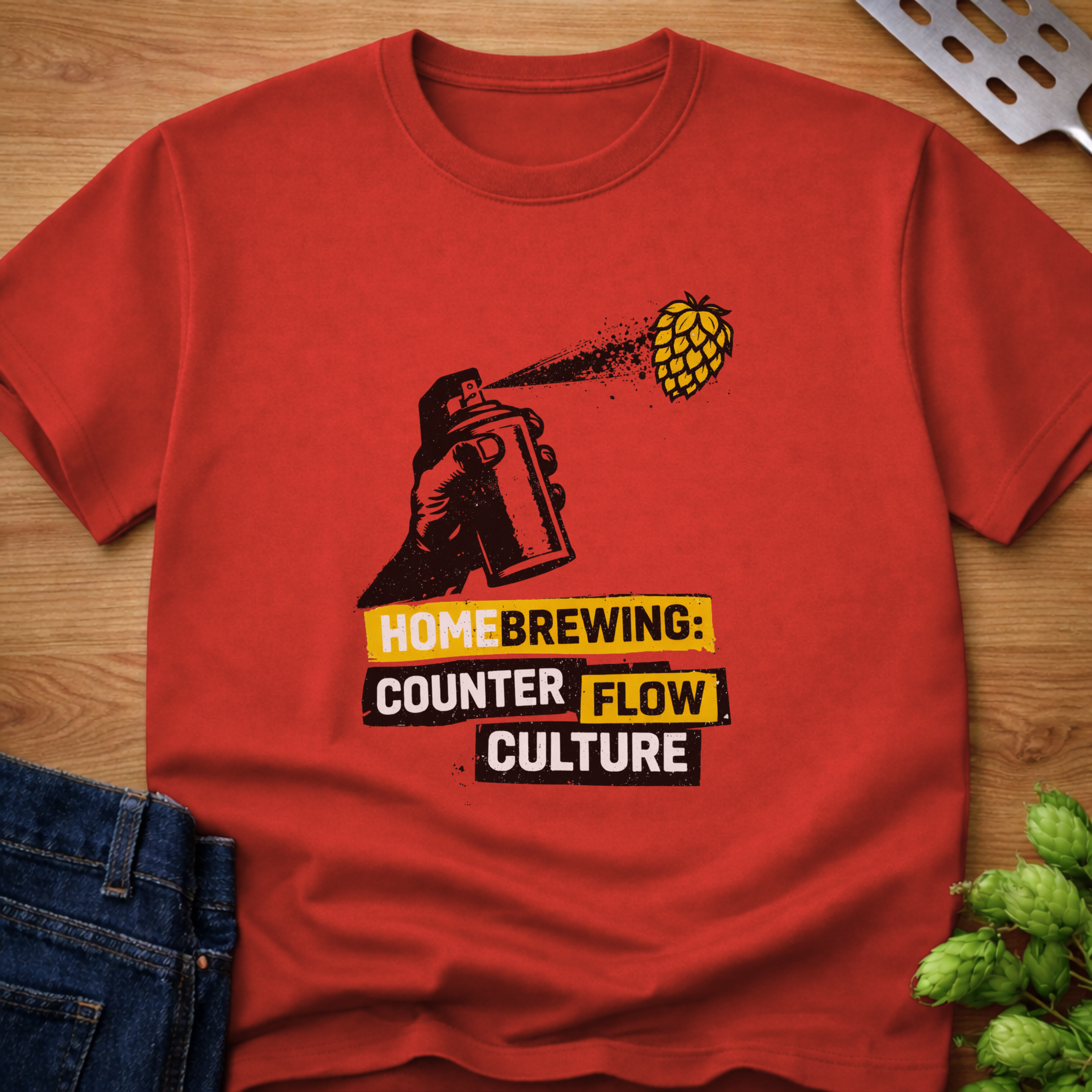 Homebrewing Counter Flow Culture T-Shirt