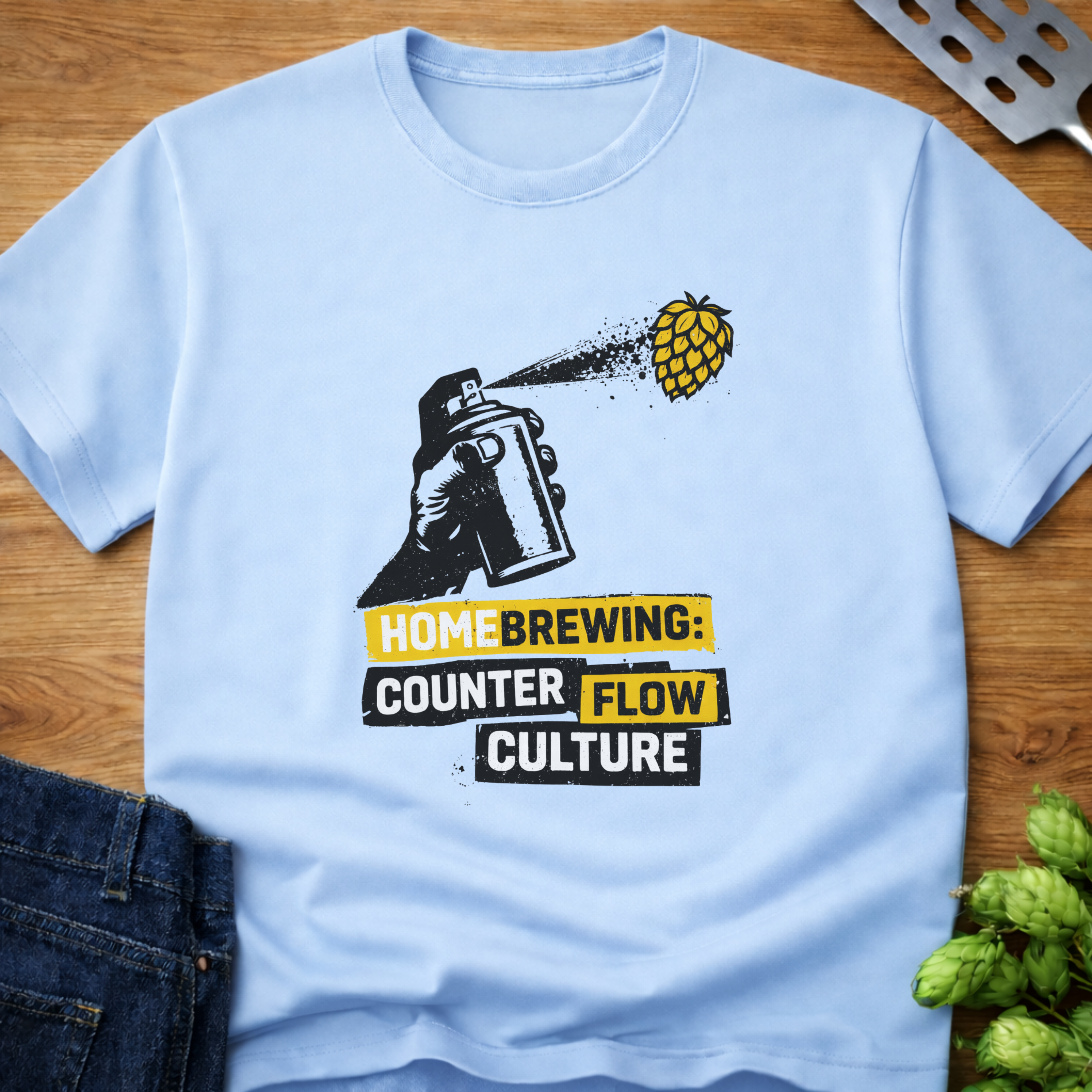 Homebrewing Counter Flow Culture T-Shirt