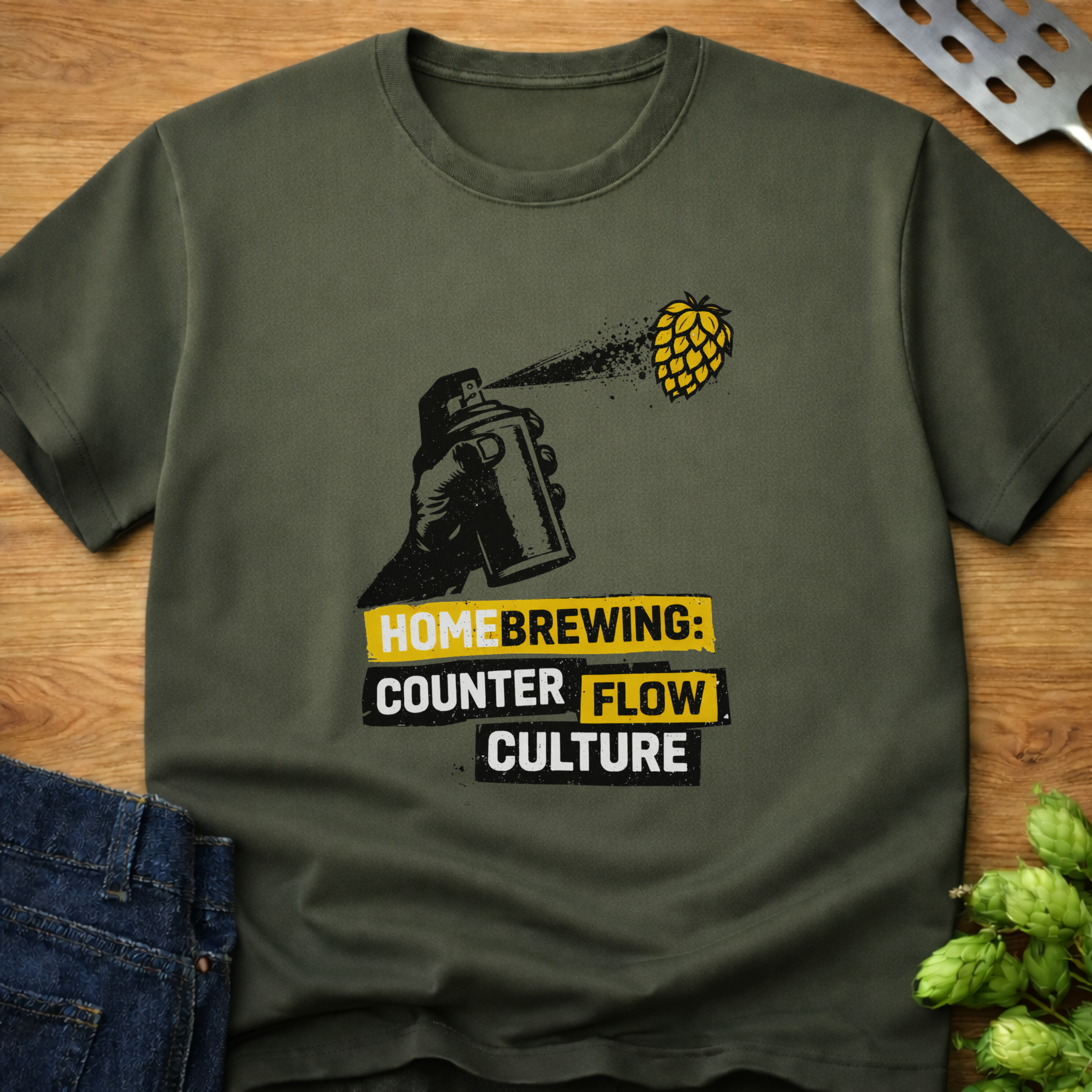 Homebrewing Counter Flow Culture T-Shirt