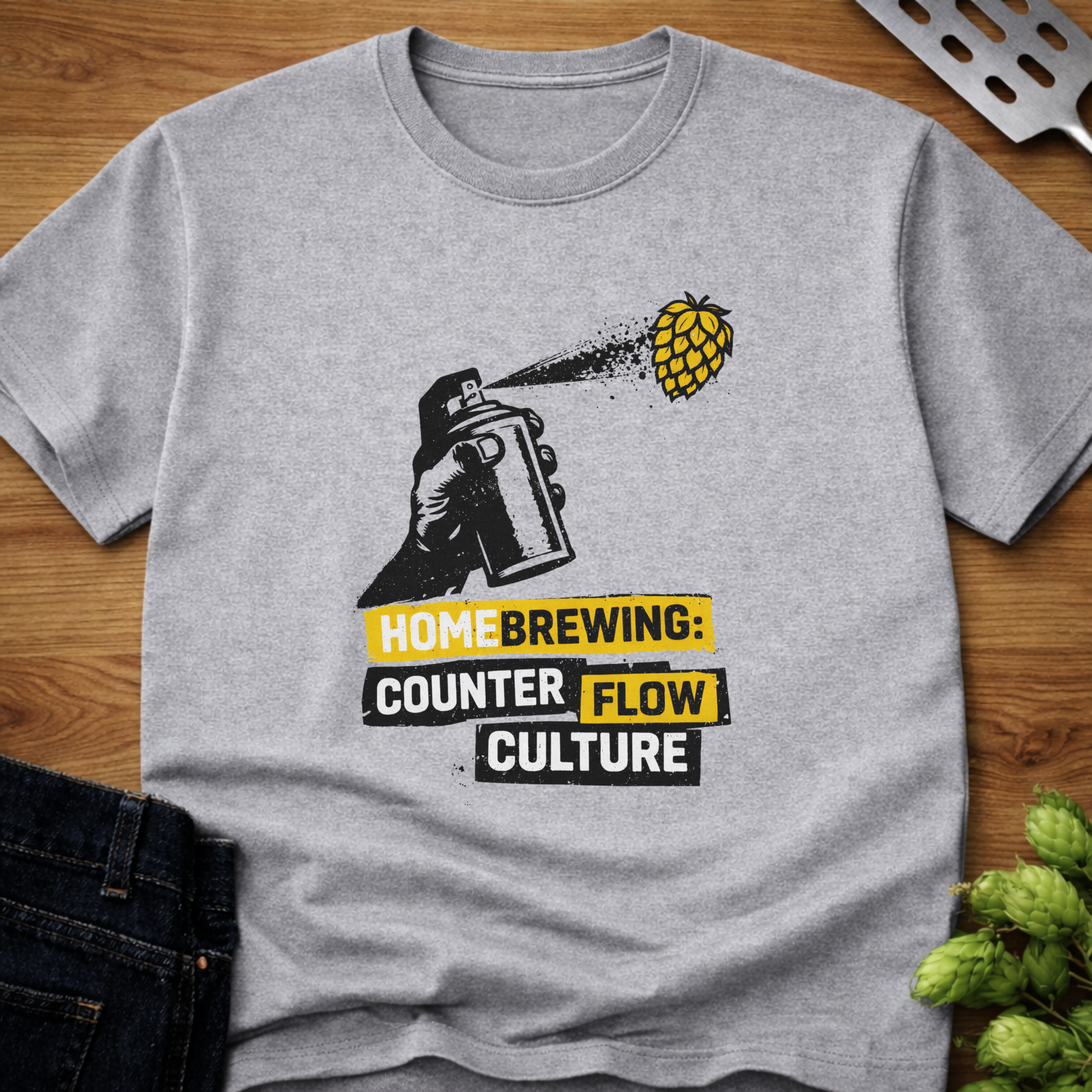 Homebrewing Counter Flow Culture T-Shirt