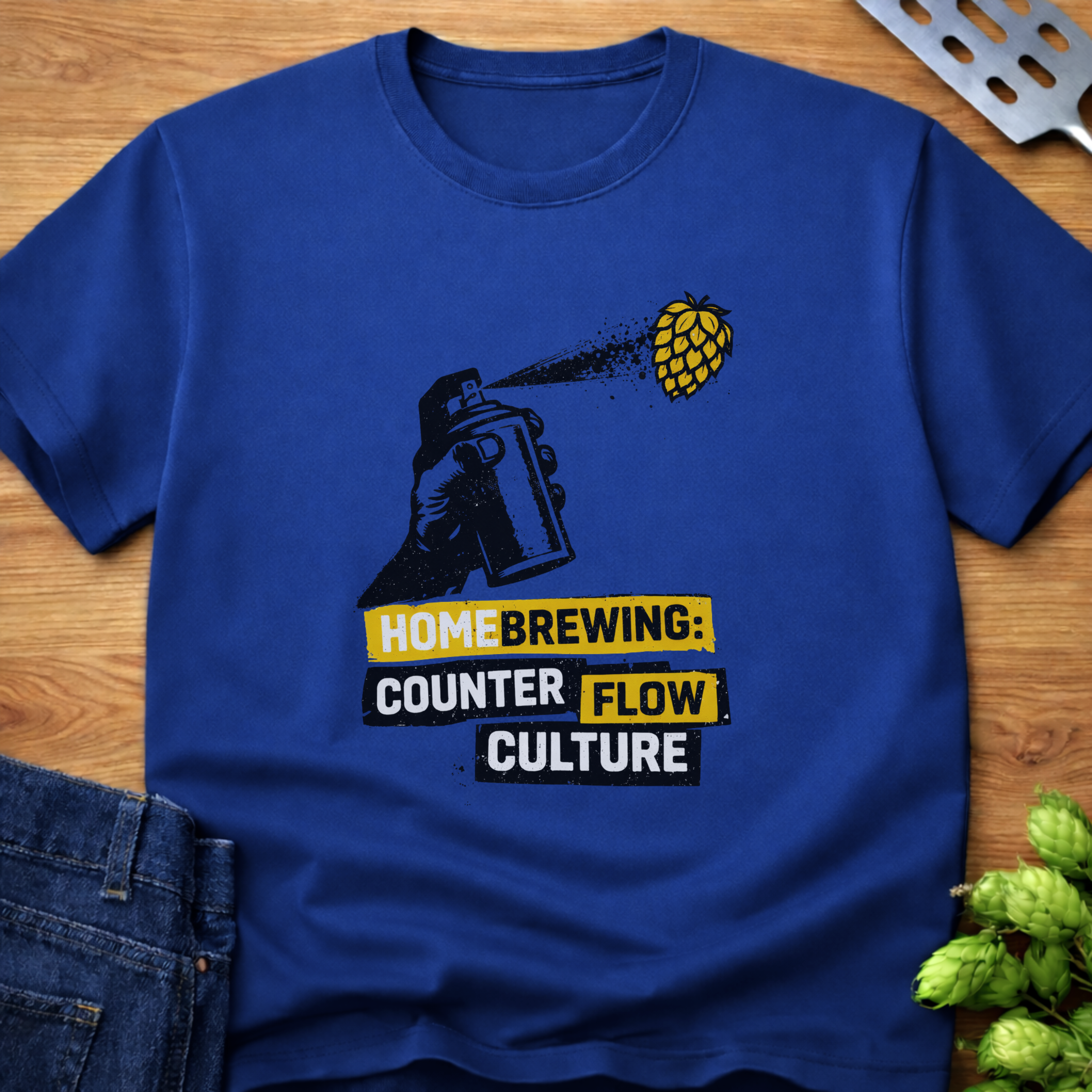 Homebrewing Counter Flow Culture T-Shirt
