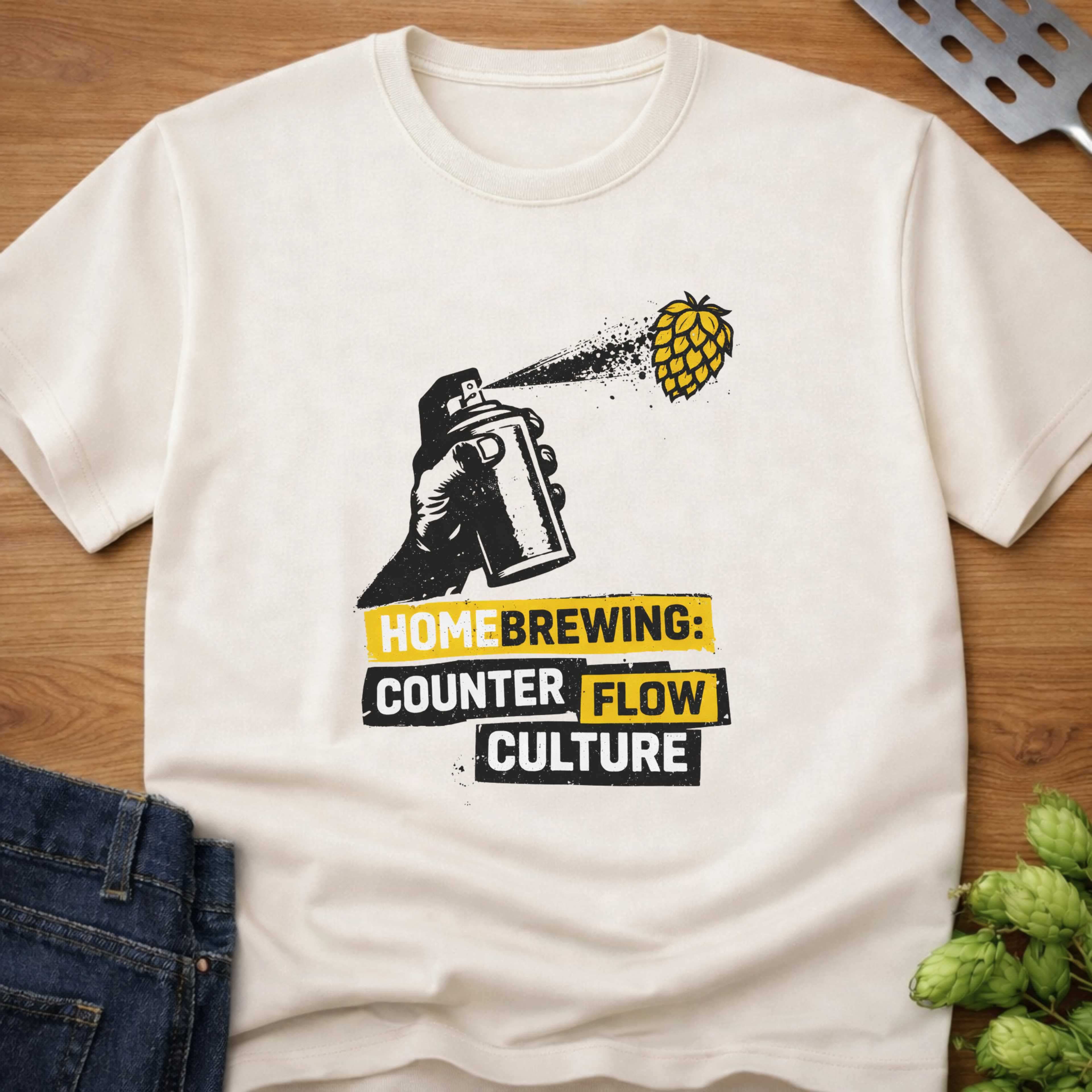 Homebrewing Counter Flow Culture T-Shirt