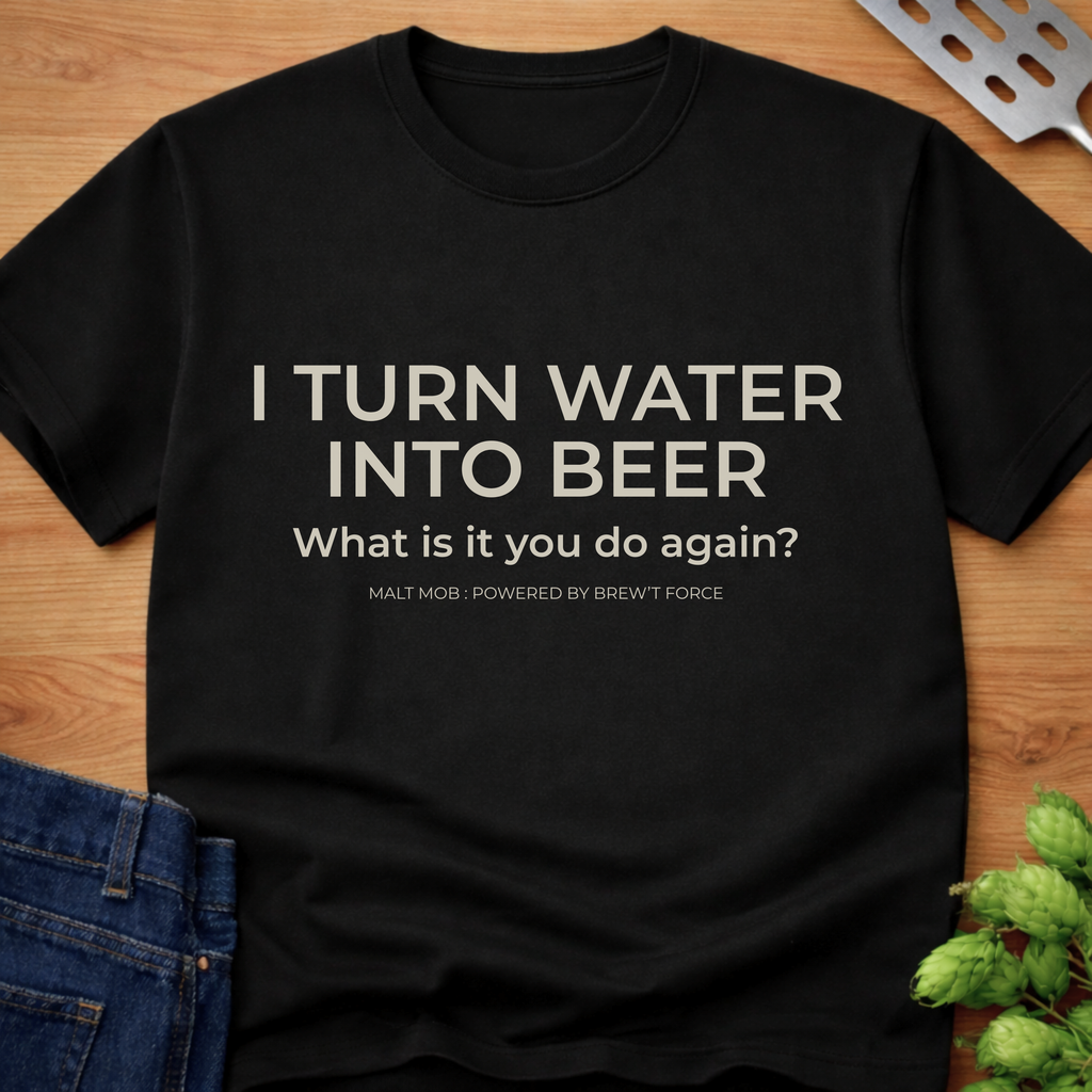 I Turn Water Into Beer T-Shirt