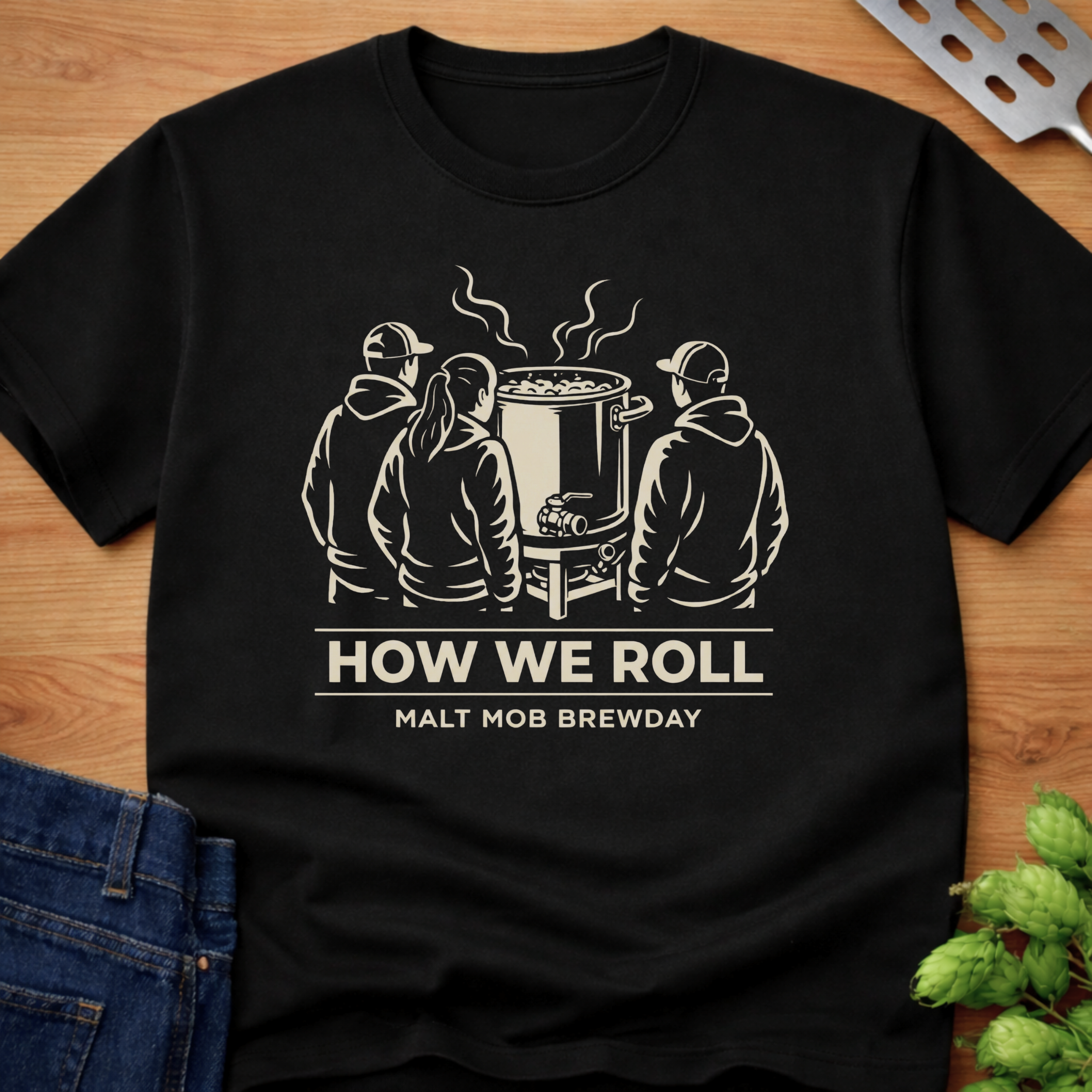 How We Roll T-Shirt