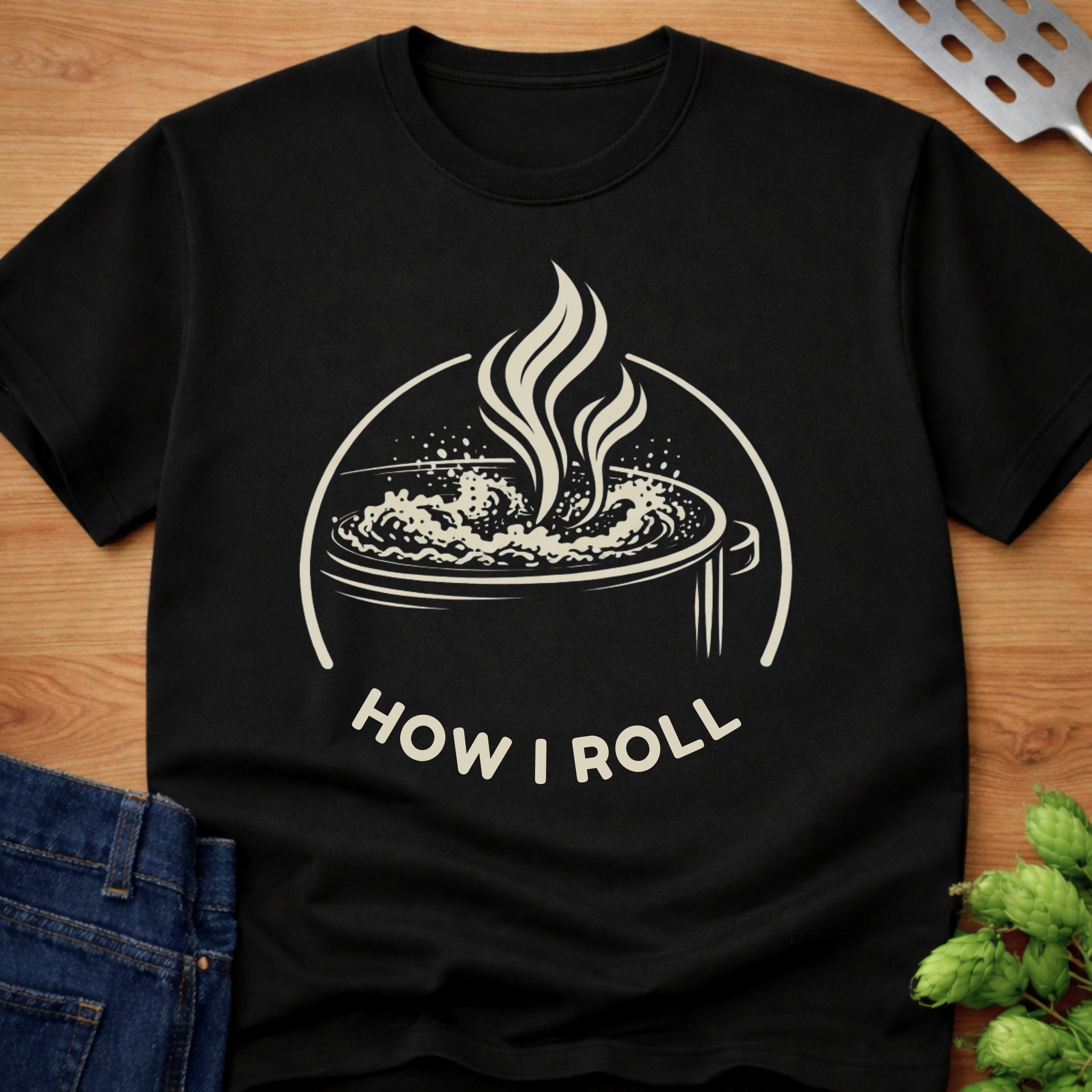 How I Roll T-Shirt