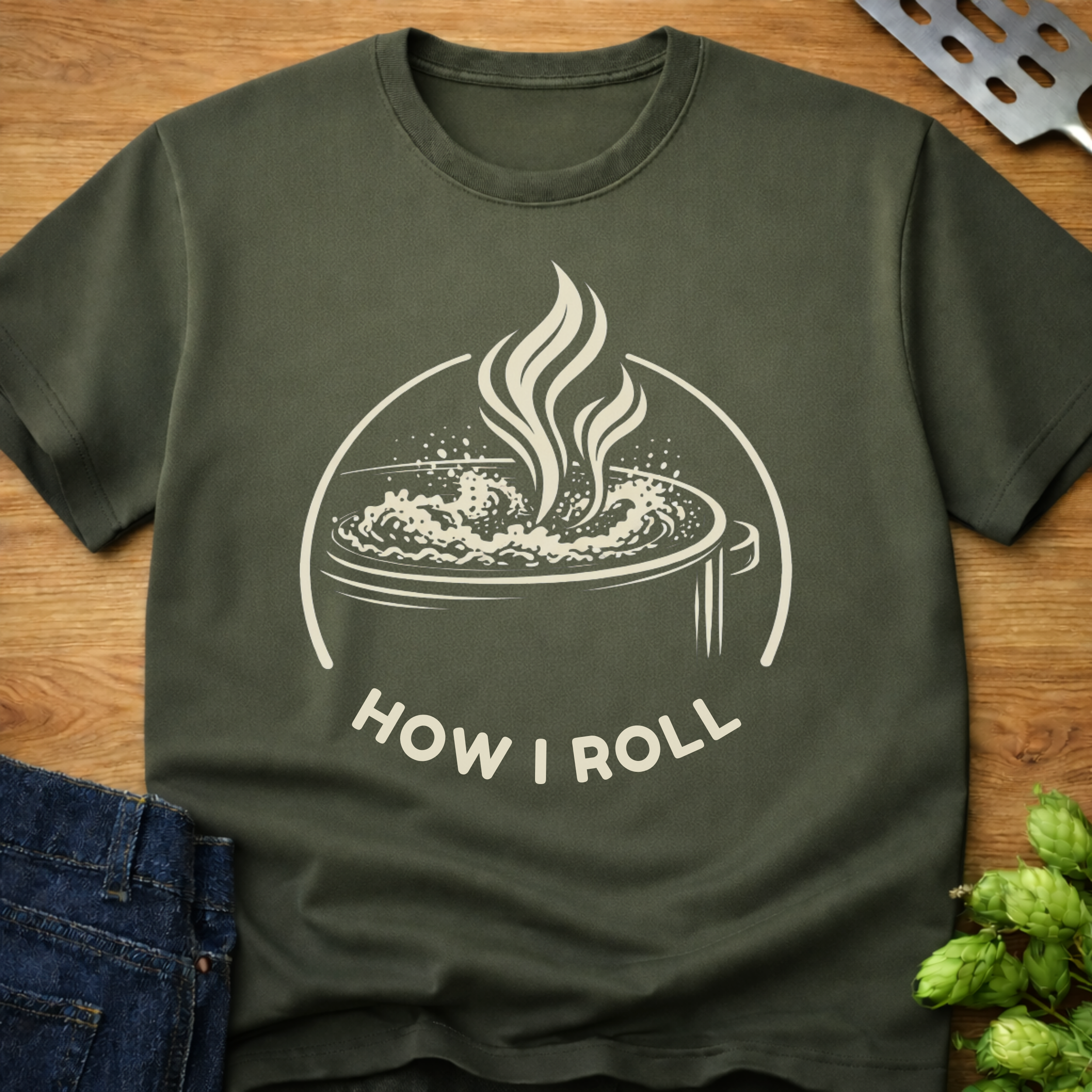 How I Roll T-Shirt