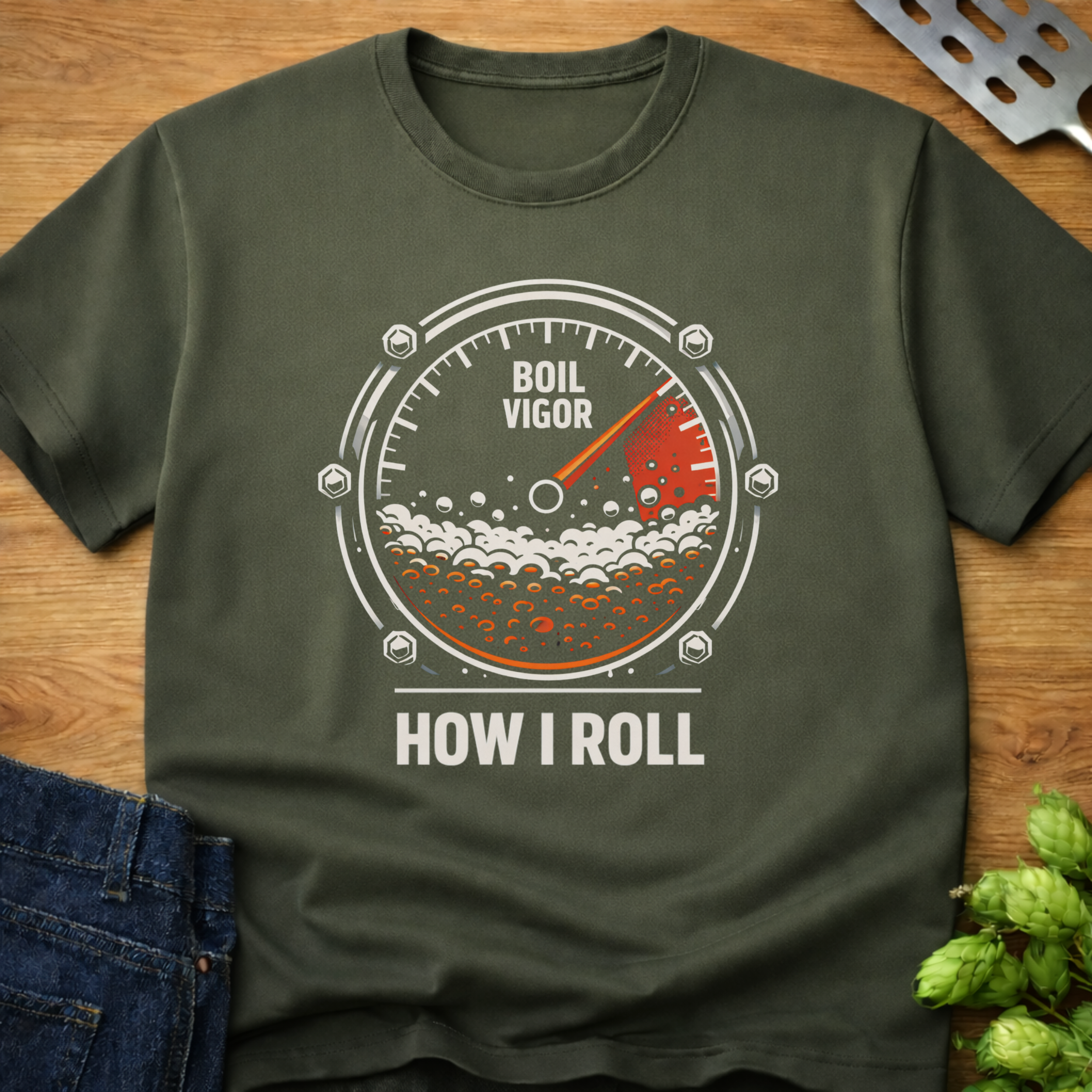 How I Roll (Boil Vigor) T-Shirt