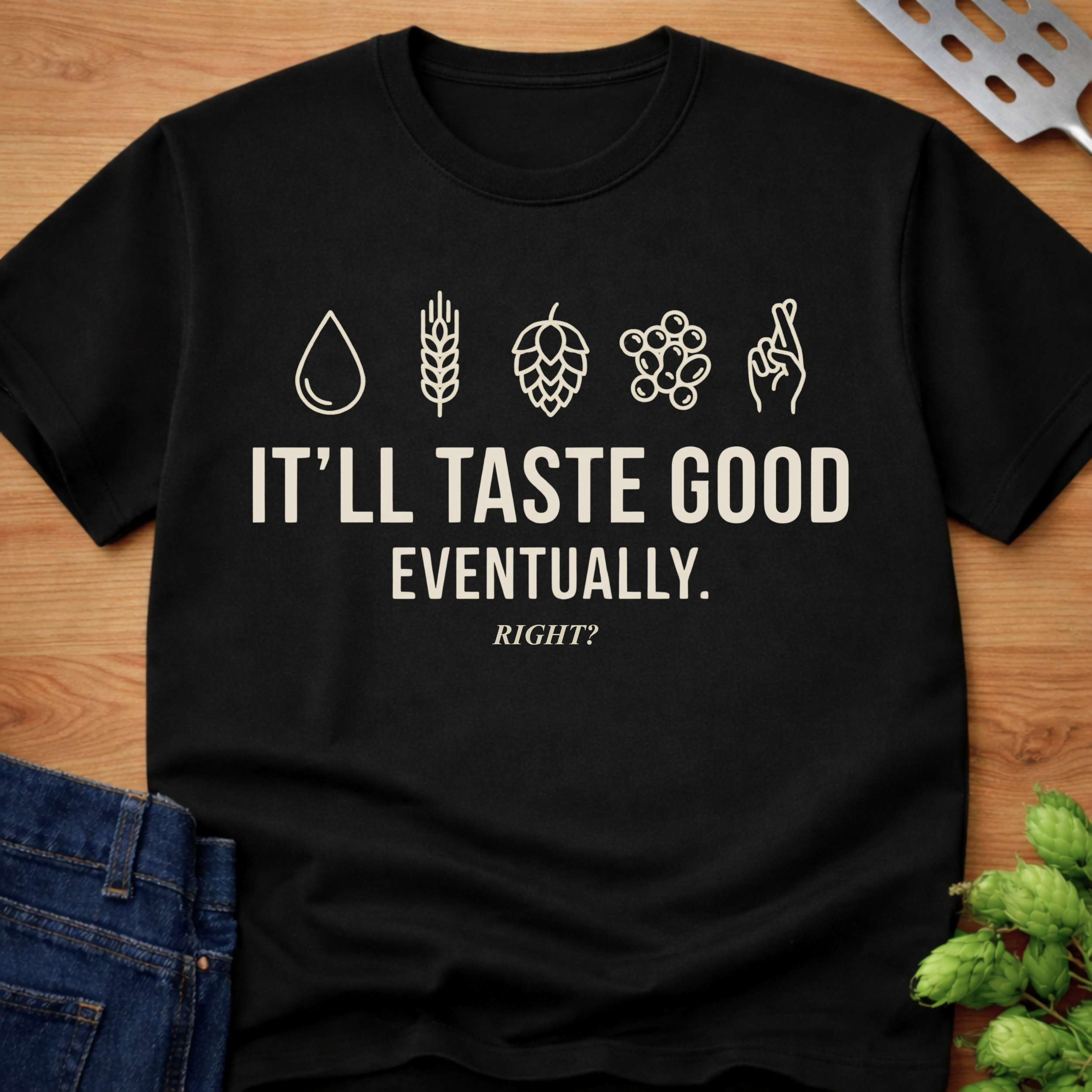 It'll Taste Good Eventually. Right? T-Shirt