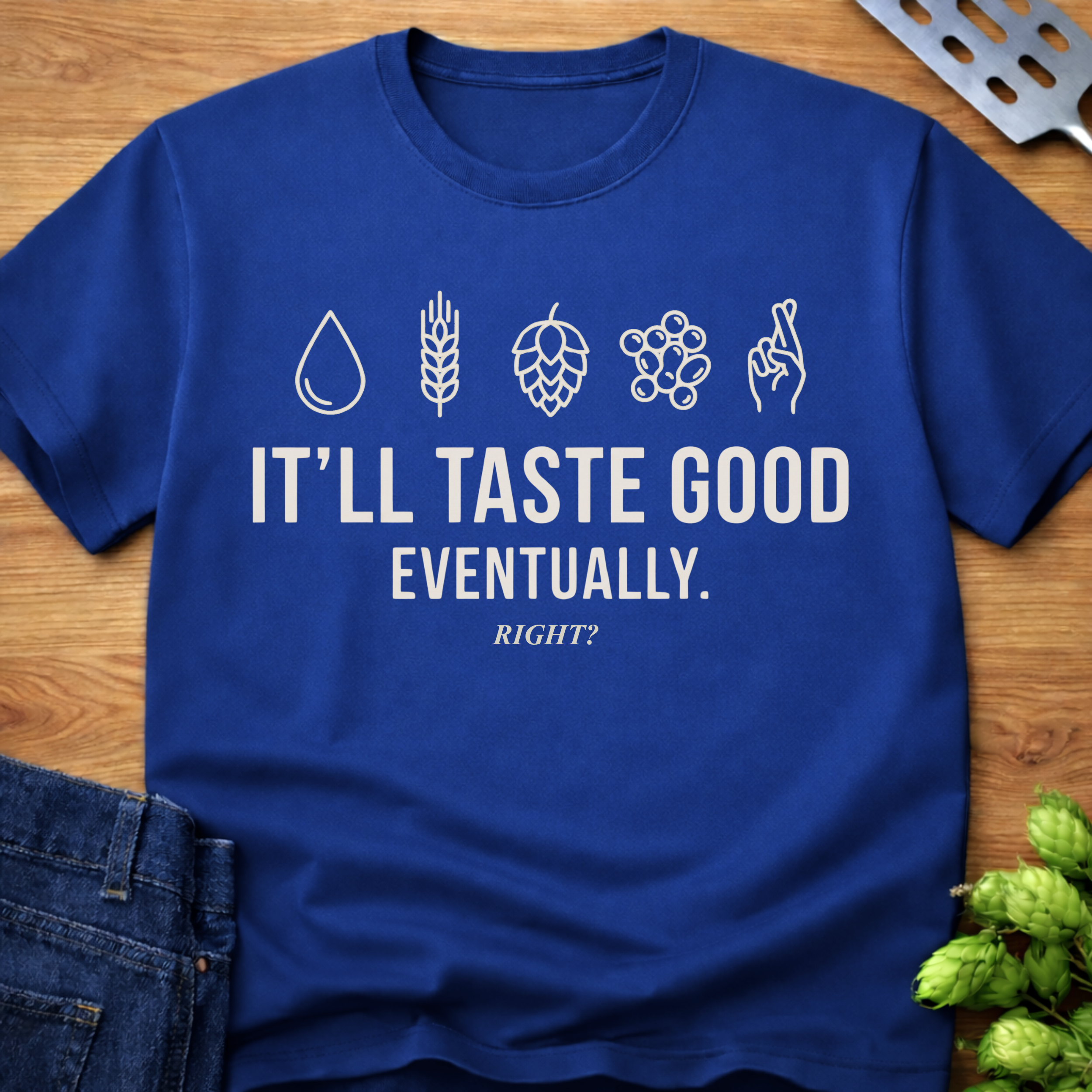 It'll Taste Good Eventually. Right? T-Shirt