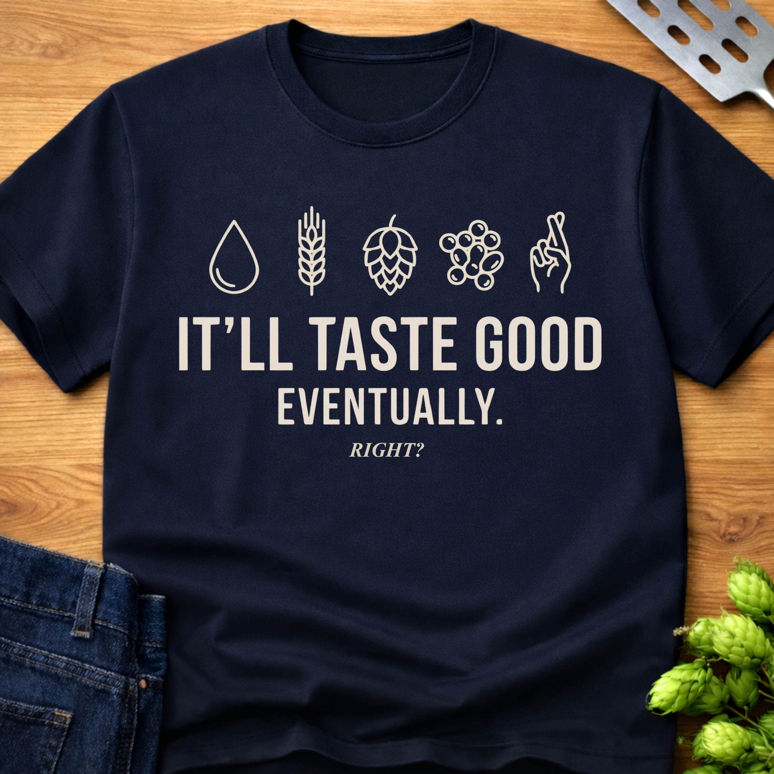 It'll Taste Good Eventually. Right? T-Shirt