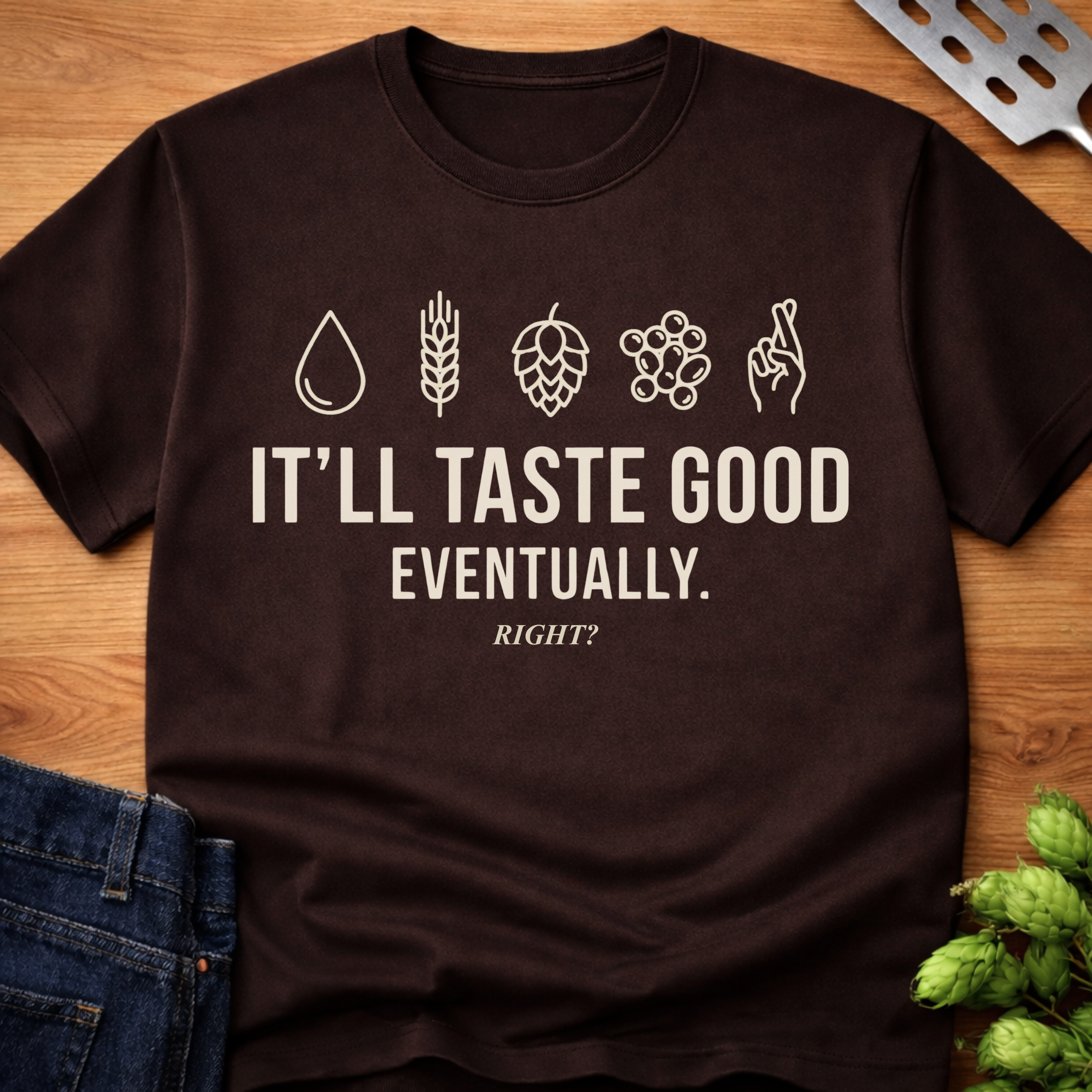 It'll Taste Good Eventually. Right? T-Shirt