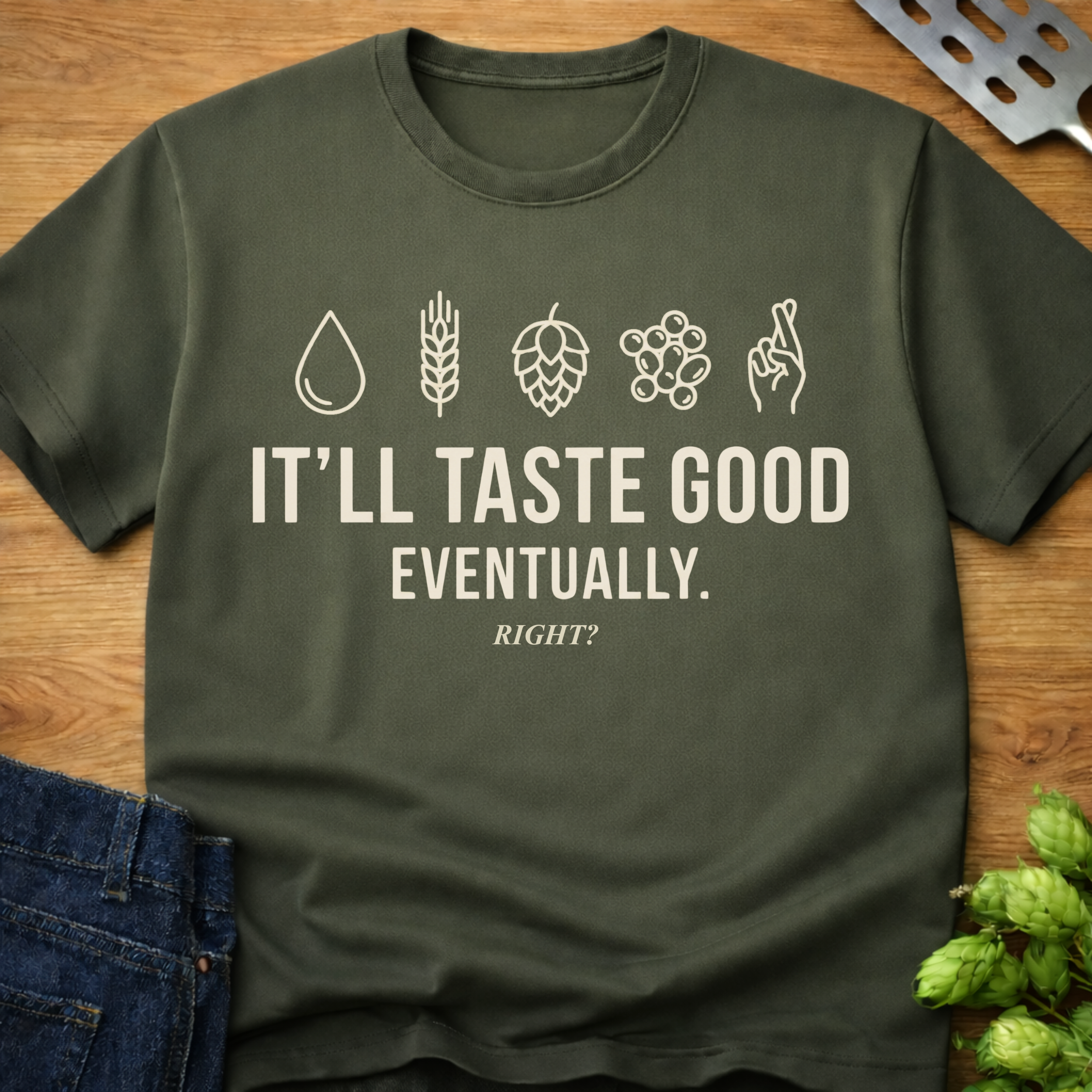 It'll Taste Good Eventually. Right? T-Shirt