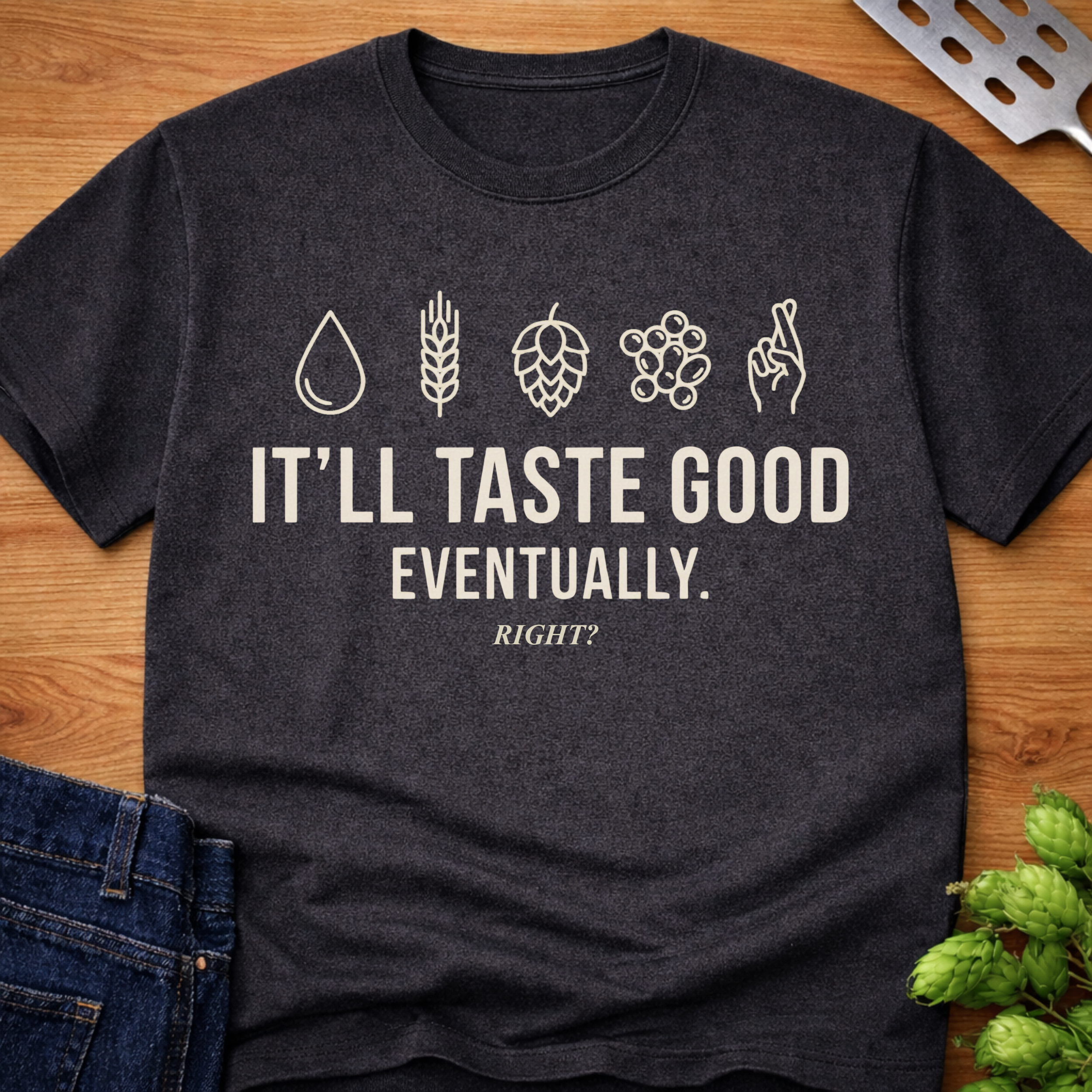 It'll Taste Good Eventually. Right? T-Shirt