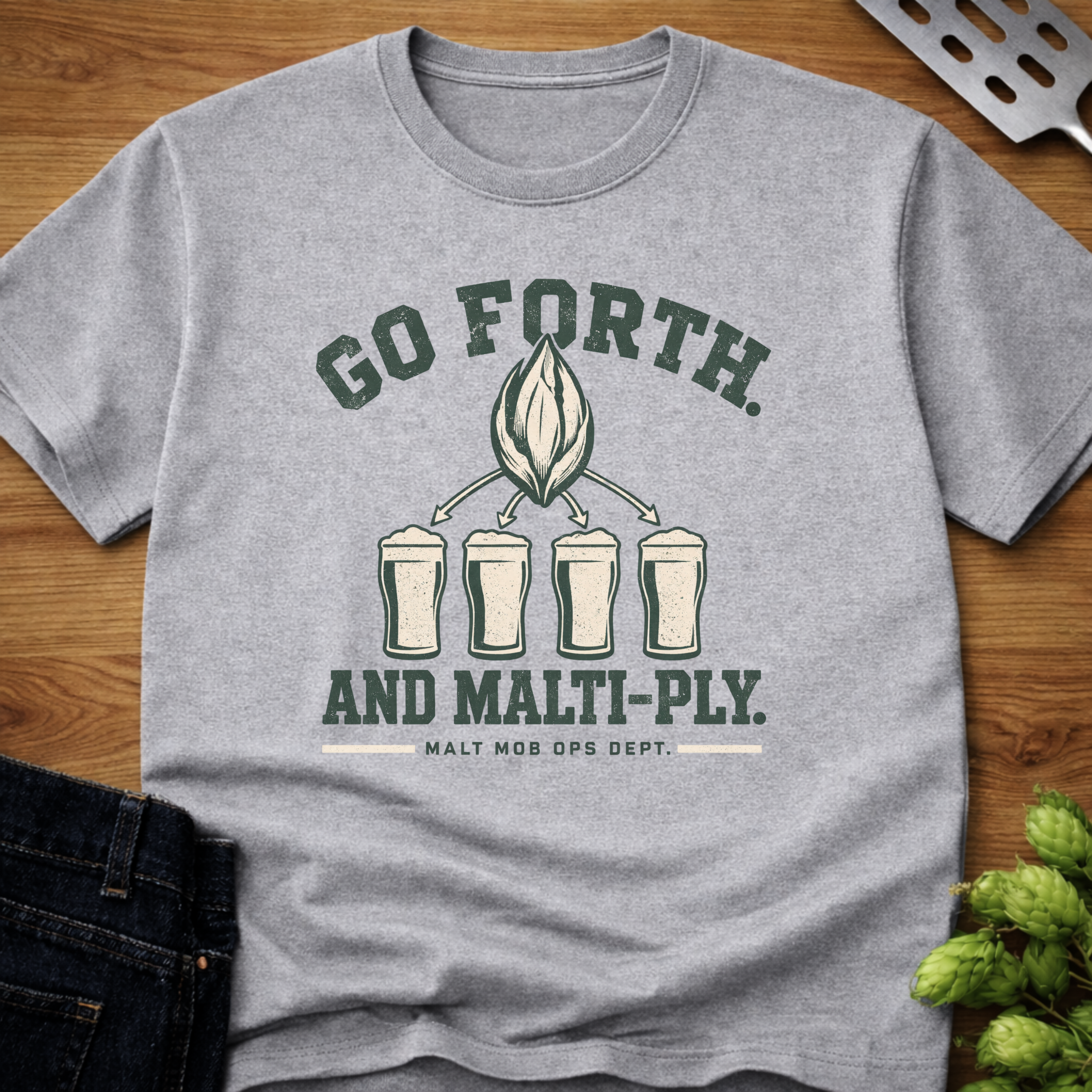 Go Forth & Malti-ply T-Shirt