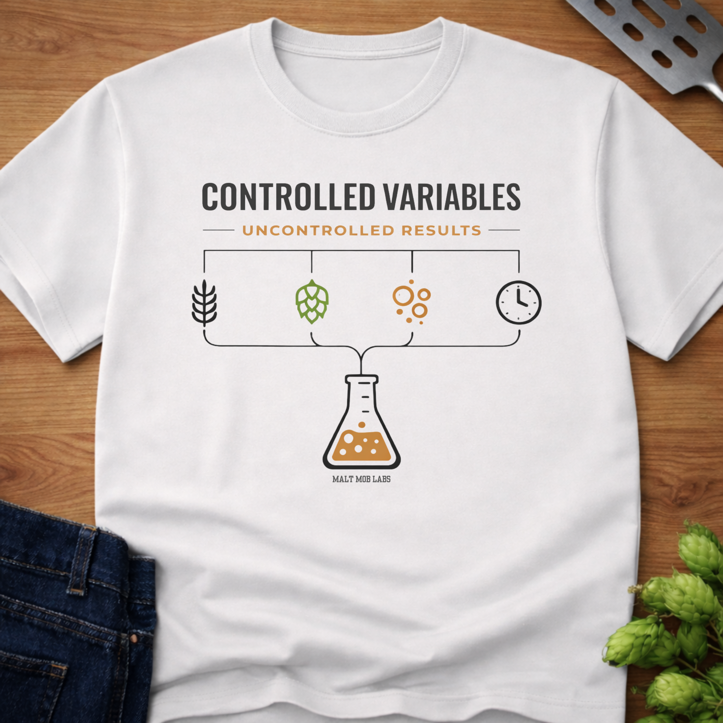 Controlled Variables Uncontrolled Results T-Shirt