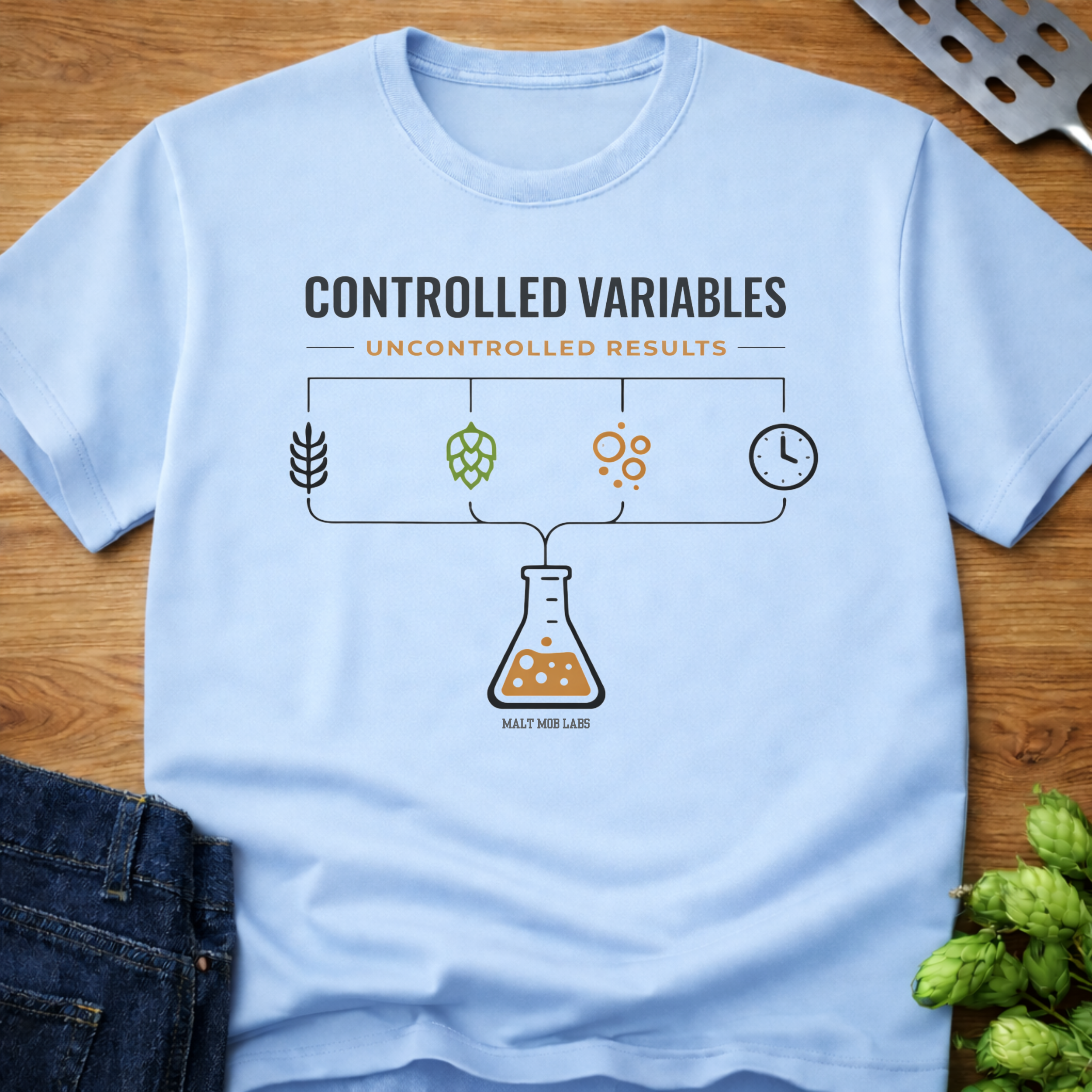 Controlled Variables Uncontrolled Results T-Shirt