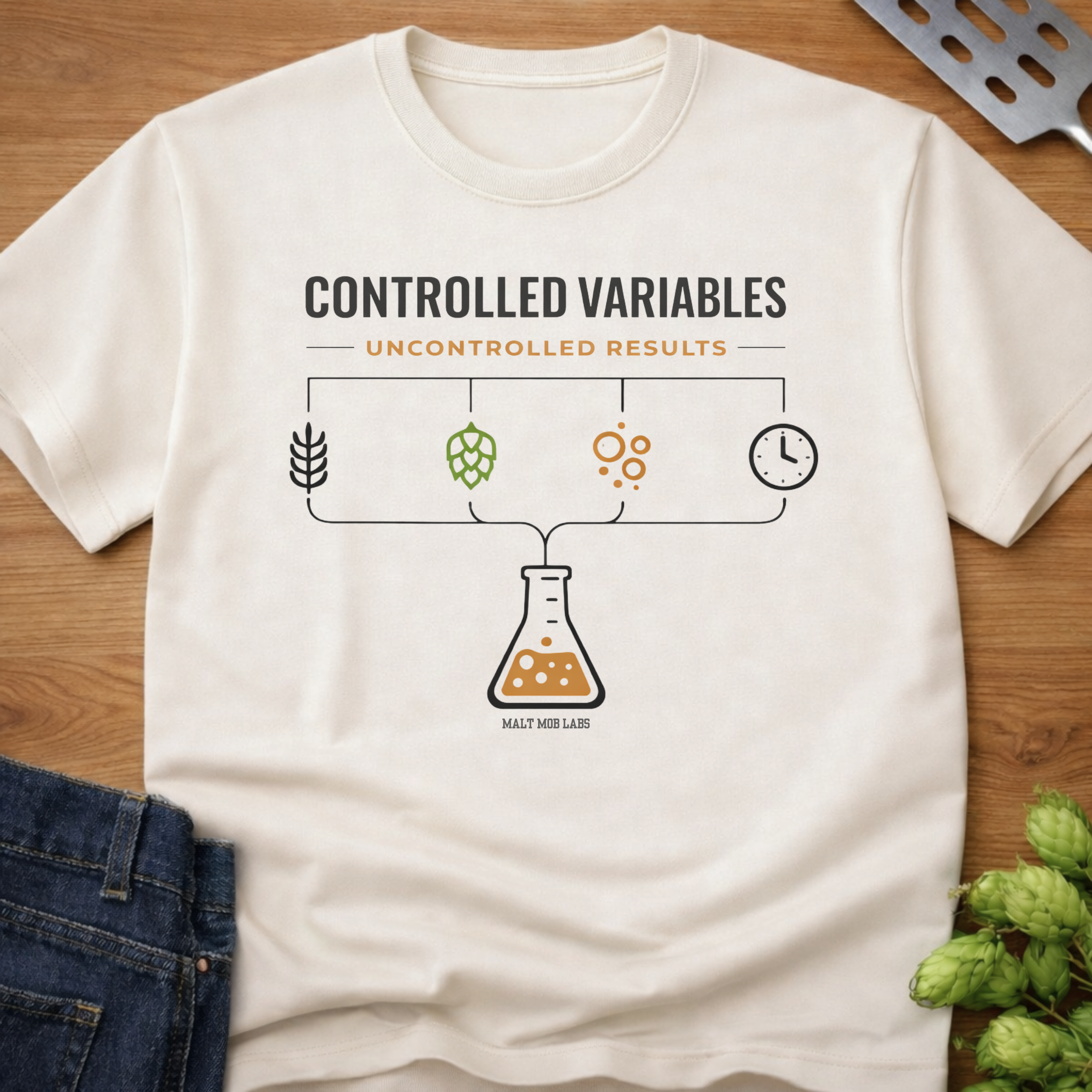 Controlled Variables Uncontrolled Results T-Shirt