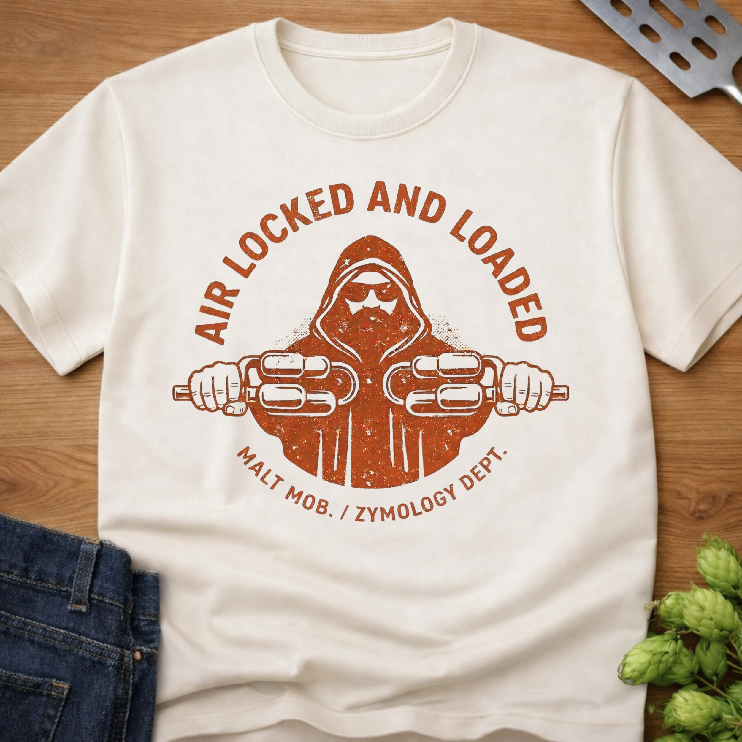 Air Locked And Loaded (OG Monk) T-Shirt