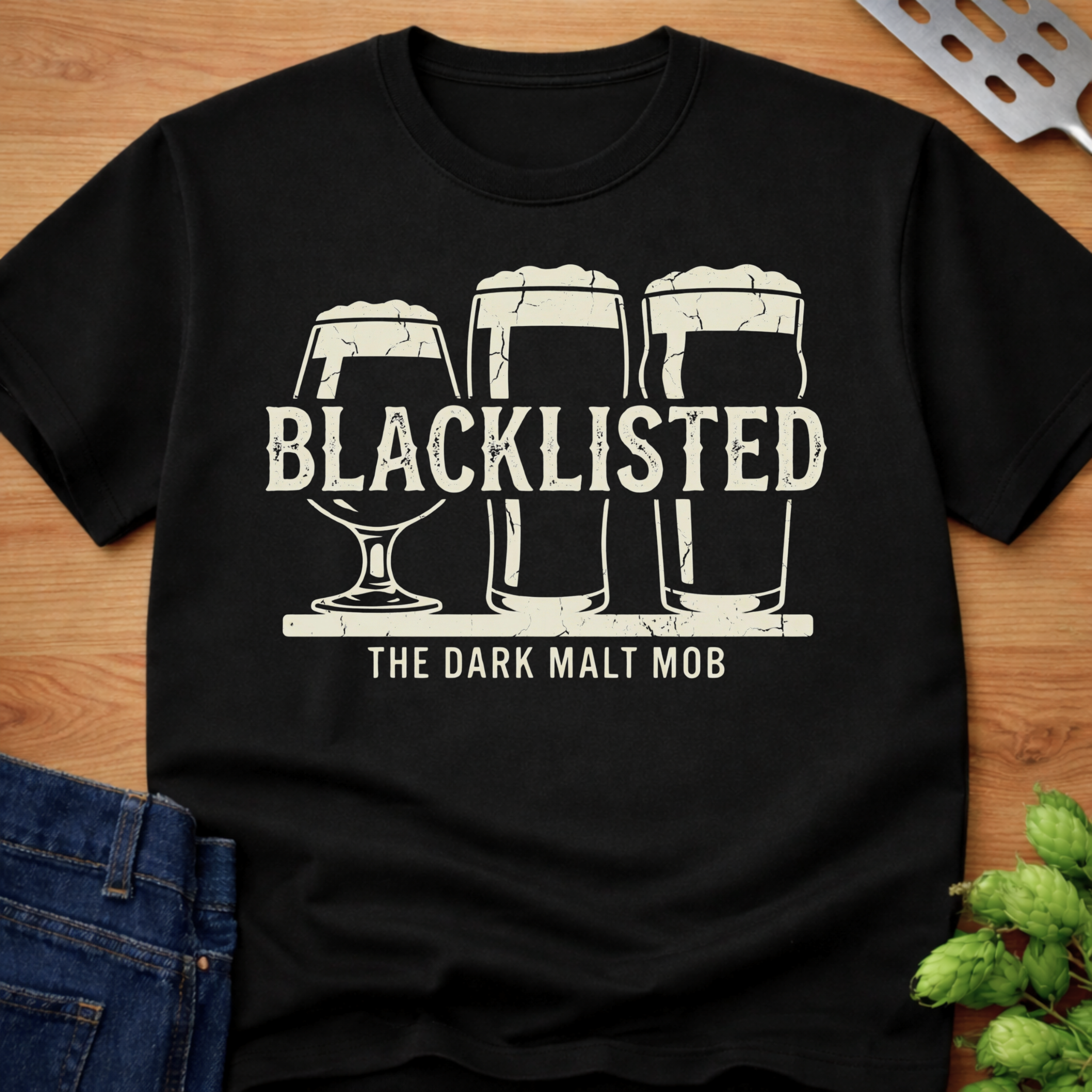 Blacklisted (The Dark Malt Mob) T-Shirt