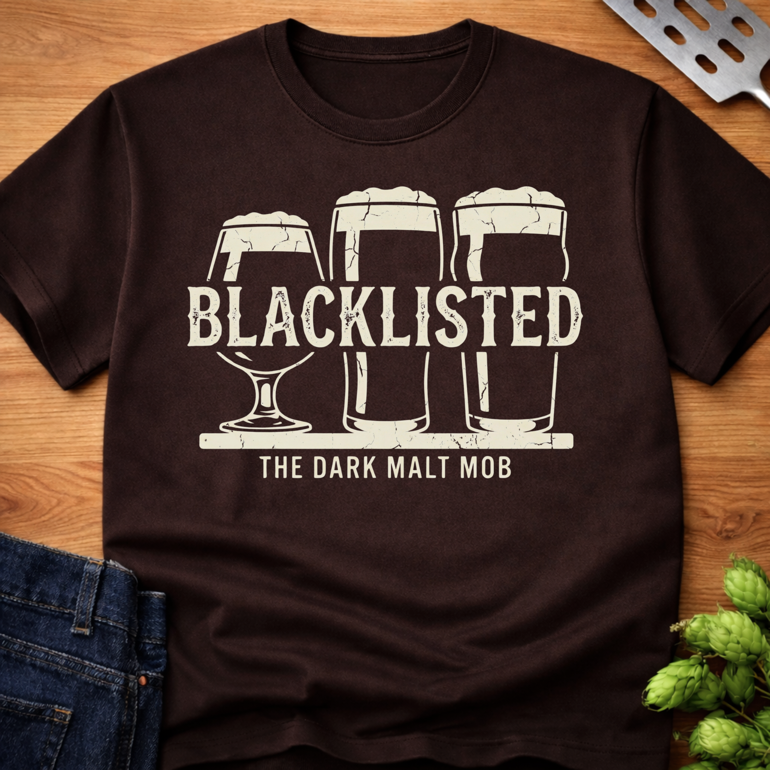 Blacklisted (The Dark Malt Mob) T-Shirt