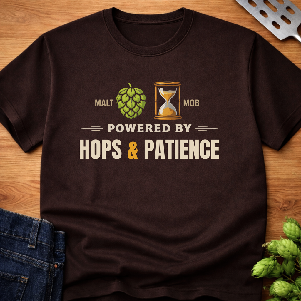 Powered By Hops & Patience T-Shirt