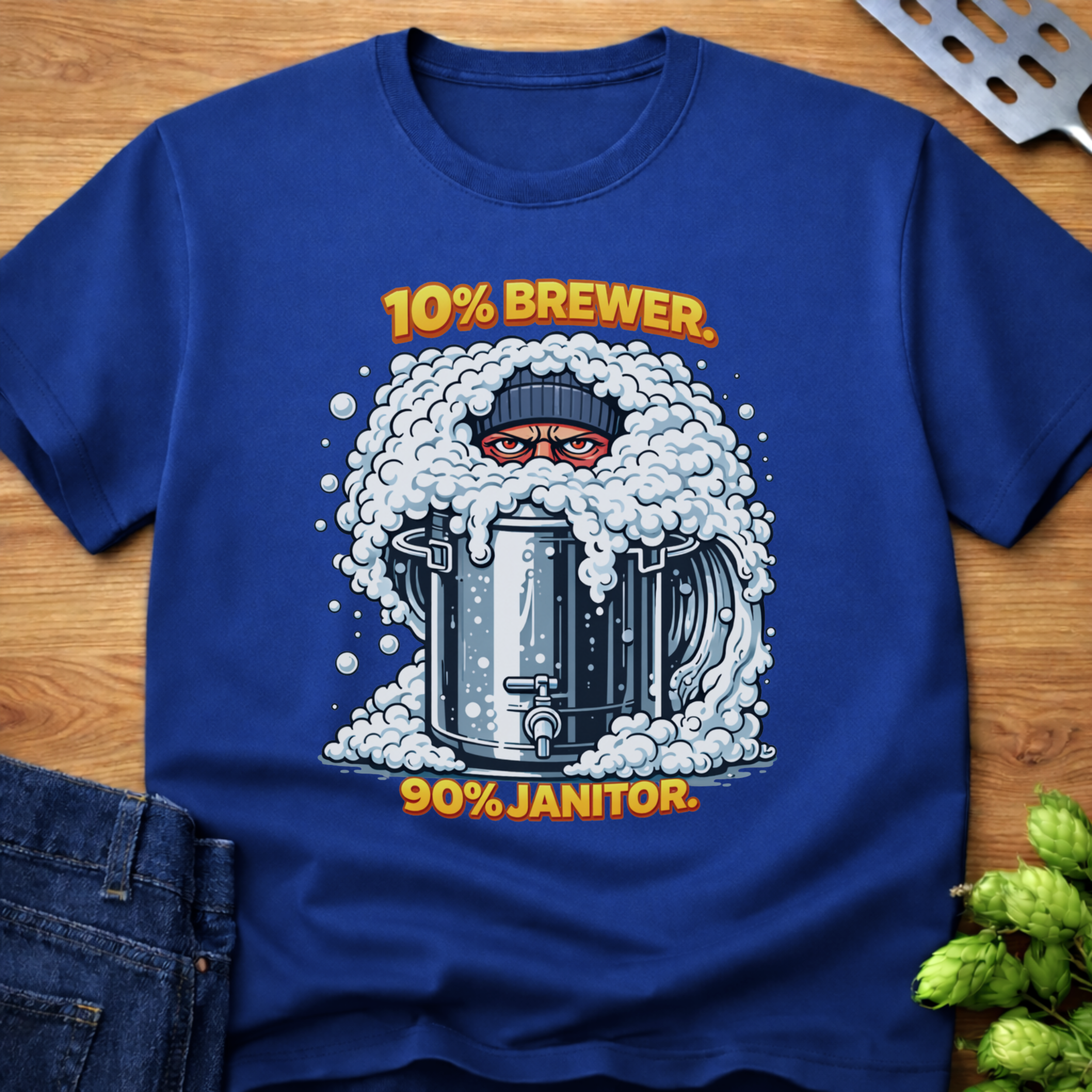 10% Brewer 90% Janitor T-Shirt