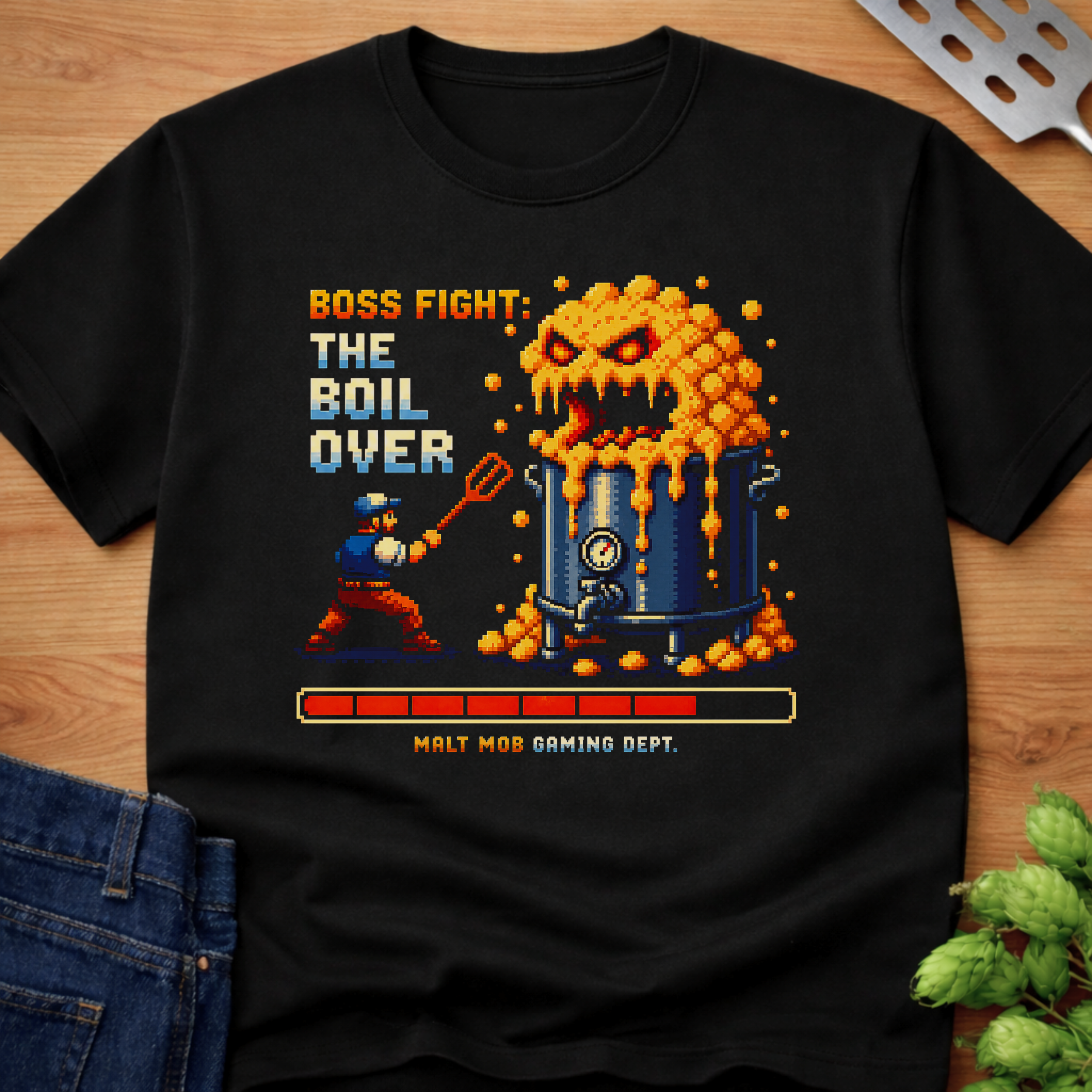 Boil Over Boss Fight T-Shirt
