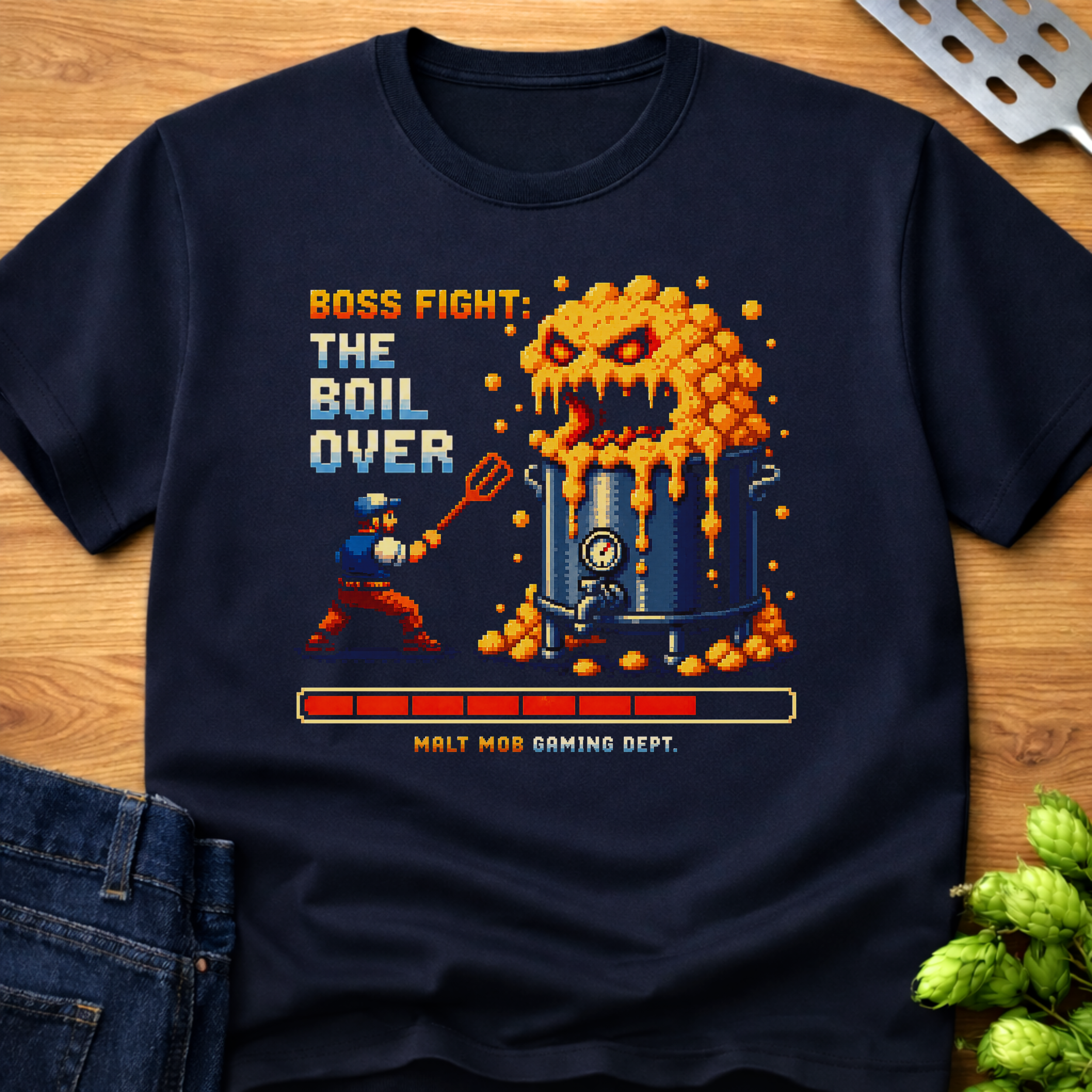 Boil Over Boss Fight T-Shirt