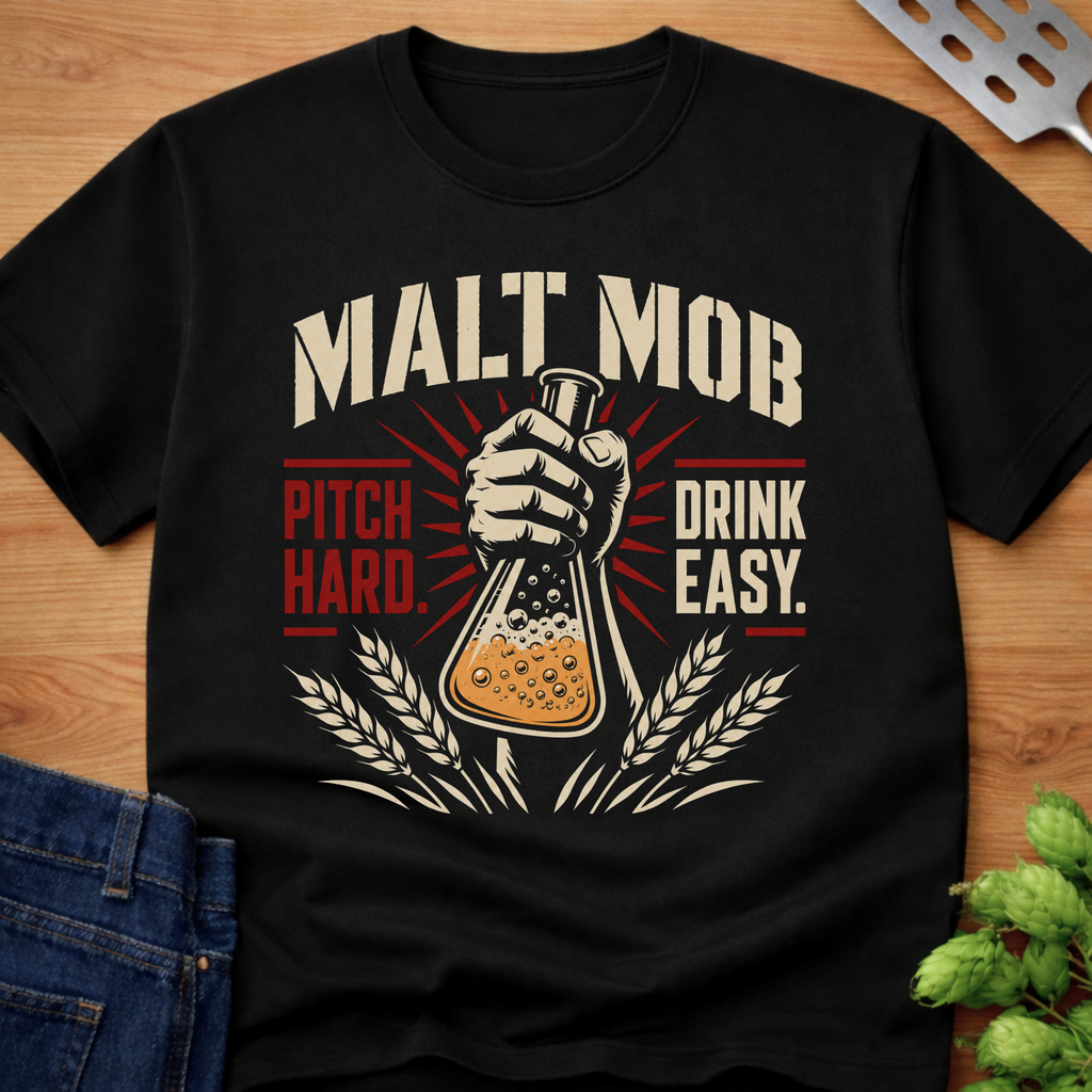 Pitch Hard Drink Easy T-Shirt