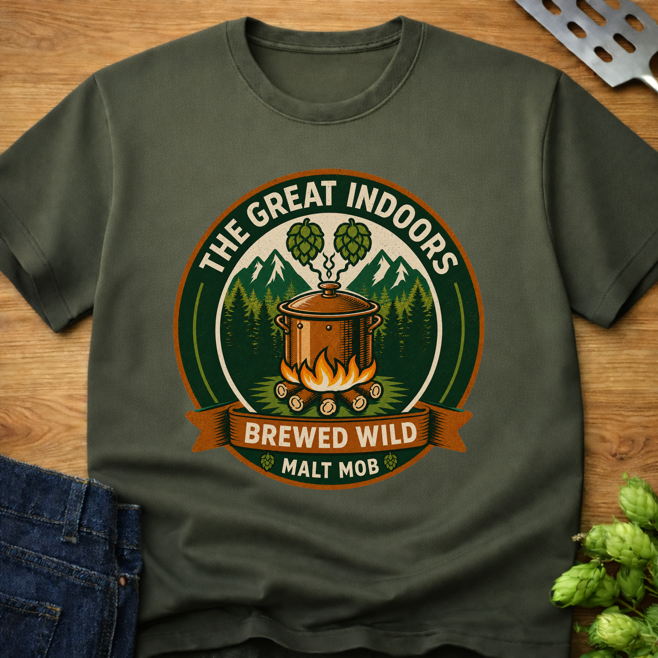 The Great Indoors Brewed Wild T-Shirt