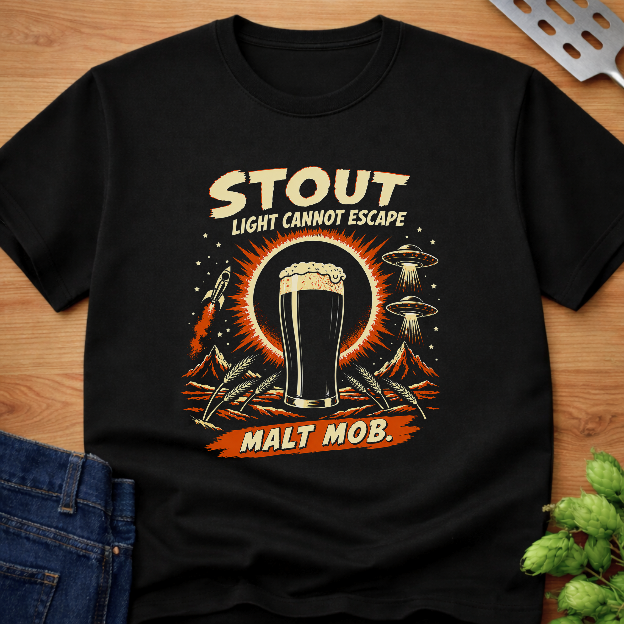 Stout - Light Cannot Escape T-Shirt