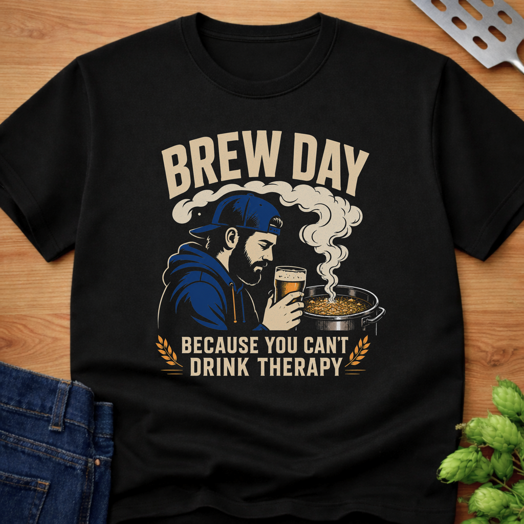 Brew Day Can't Drink Therapy T-Shirt