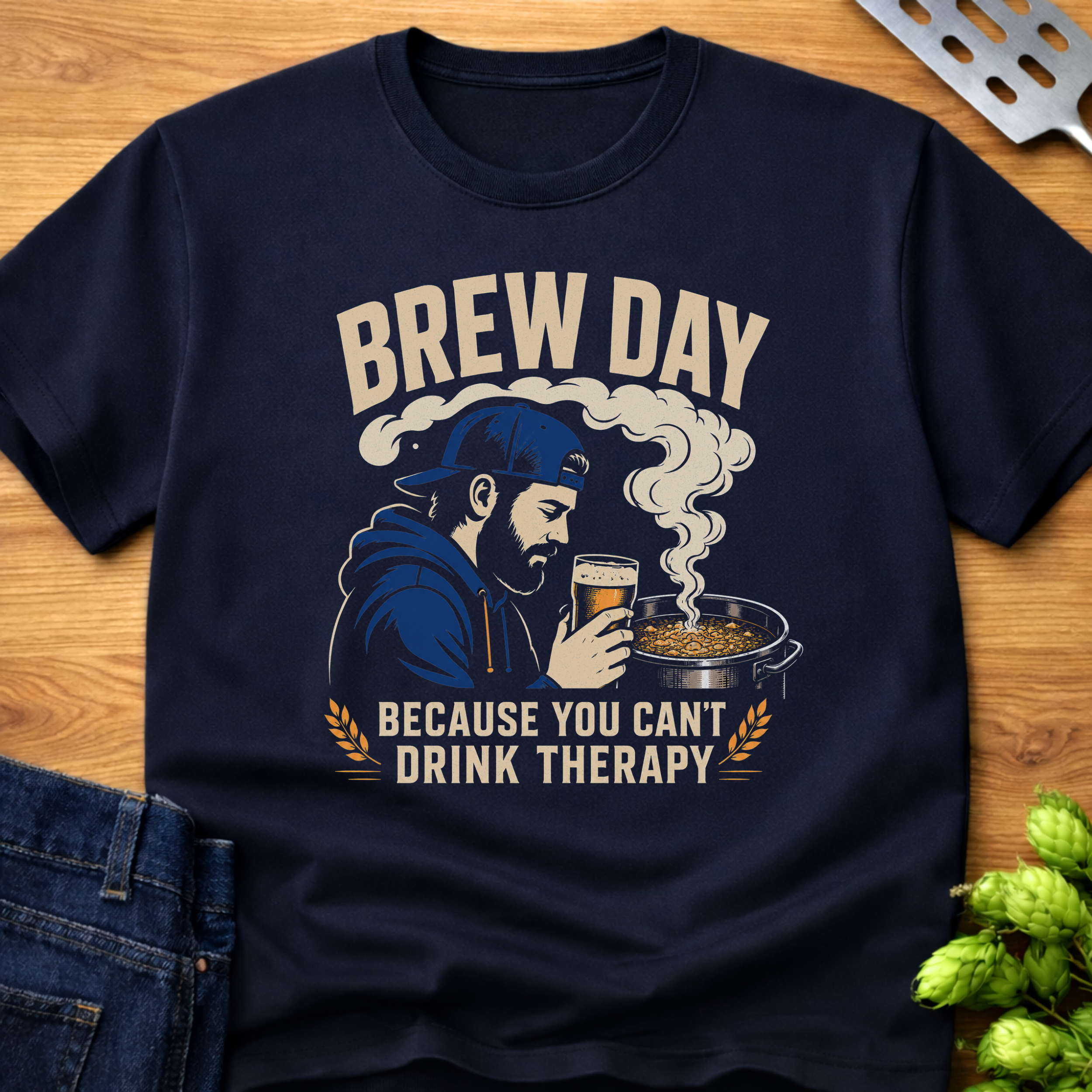 Brew Day Can't Drink Therapy T-Shirt