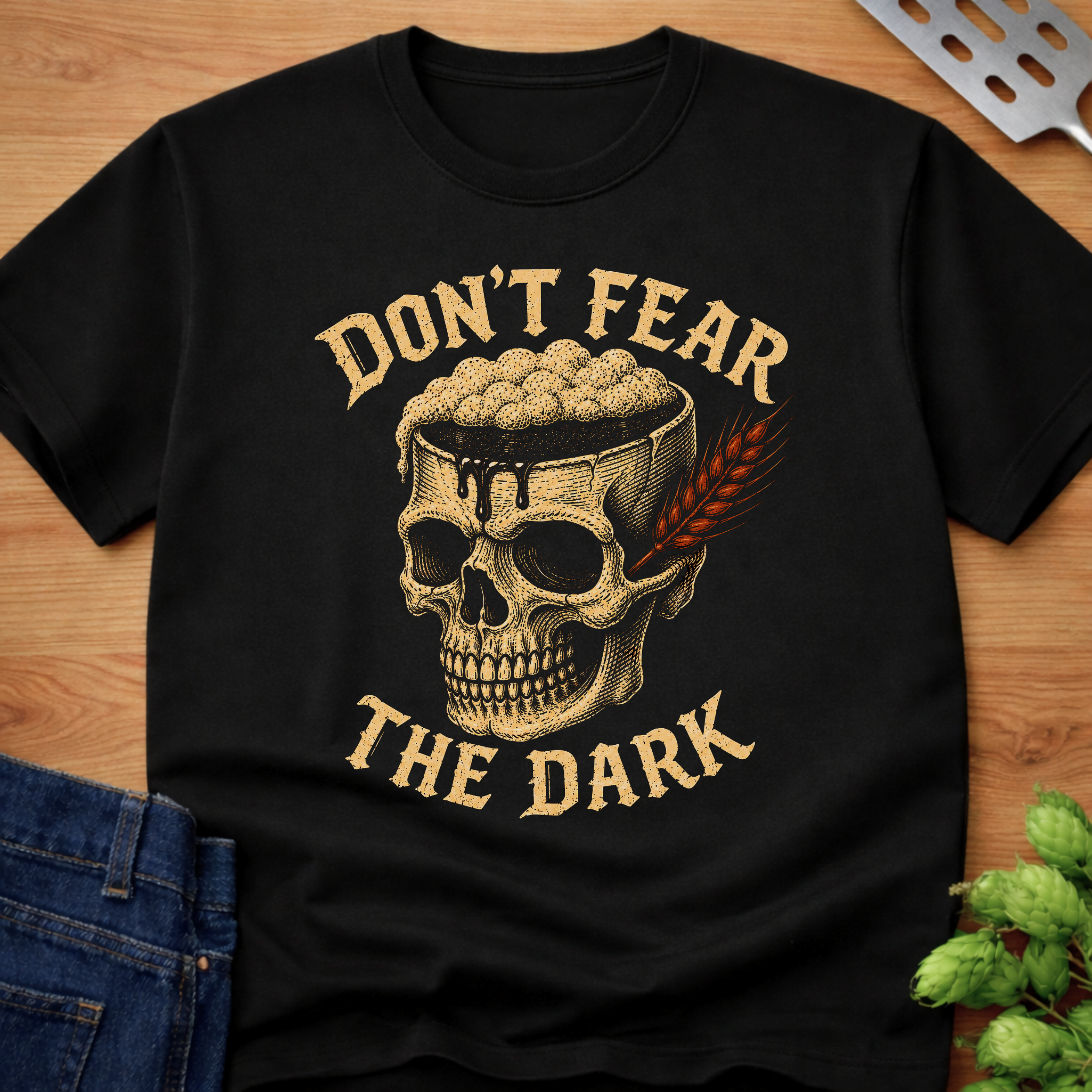 Don't Fear The Dark (Stout Brain) T-Shirt