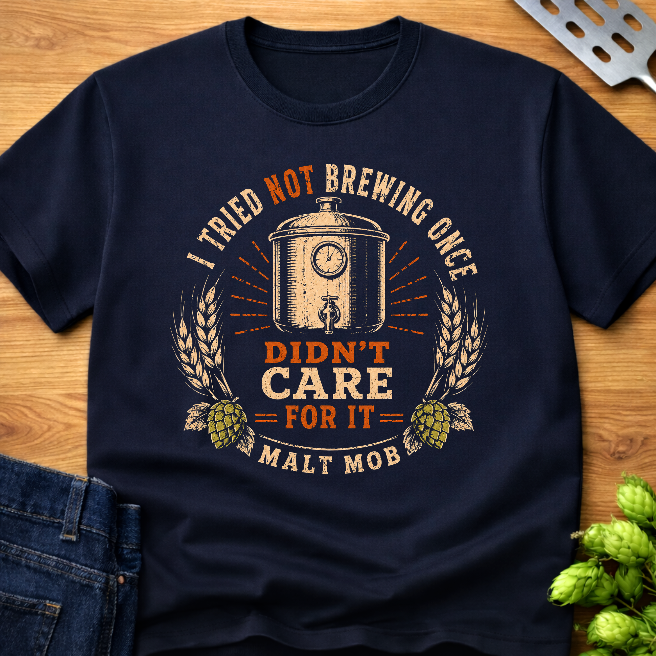 I Tried Not Brewing Once (Kettle) T-Shirt
