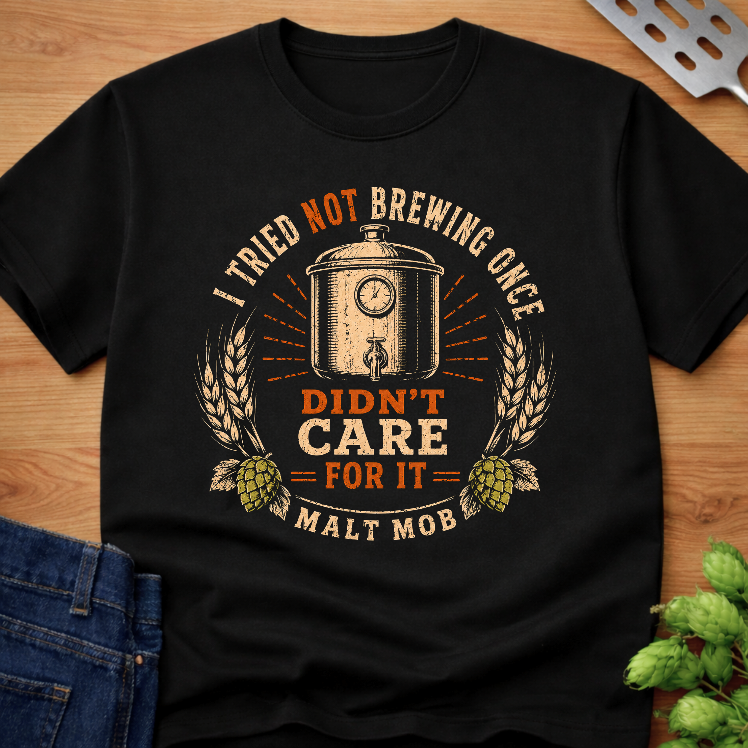I Tried Not Brewing Once (Kettle) T-Shirt