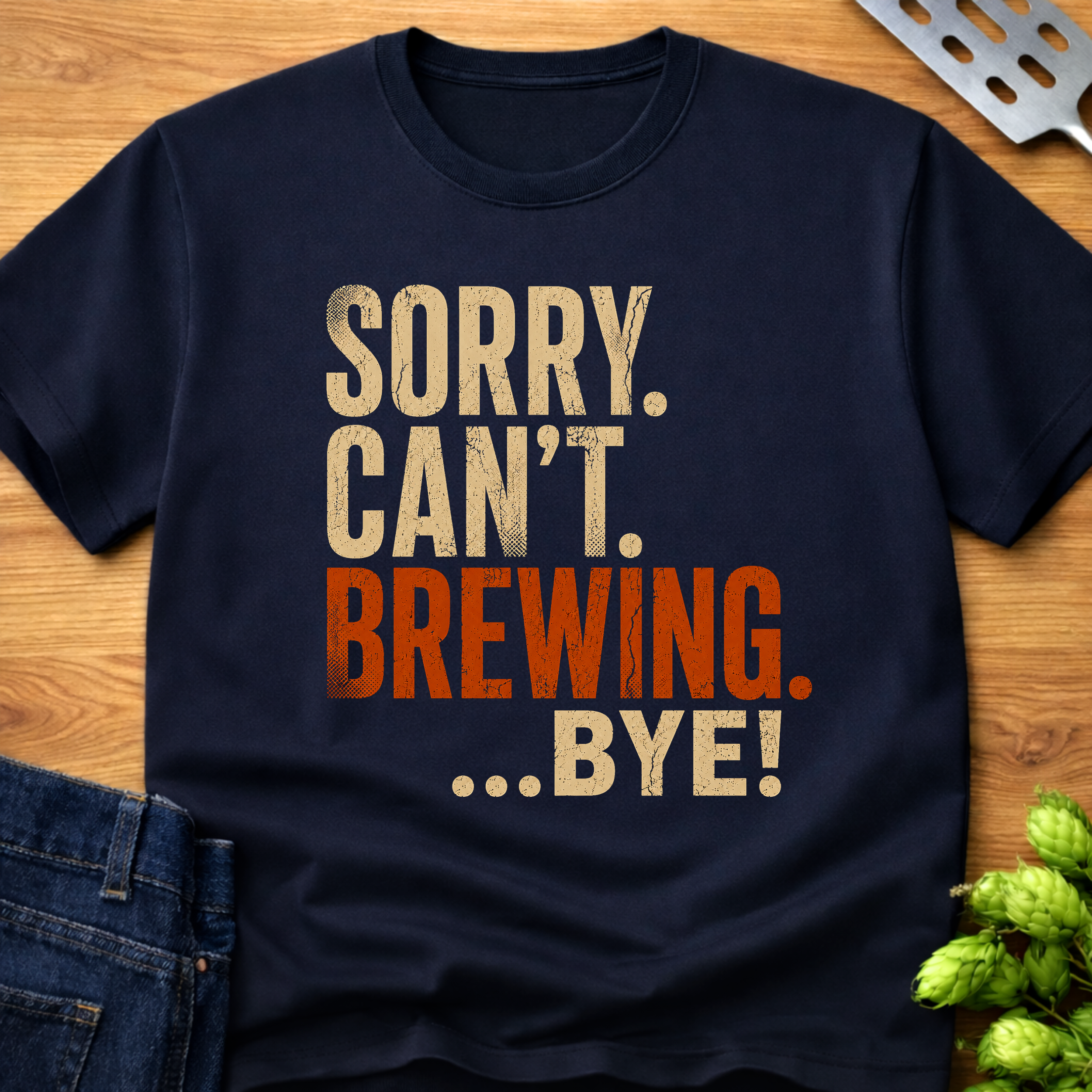 Sorry. Can't. Brewing. Bye! T-Shirt