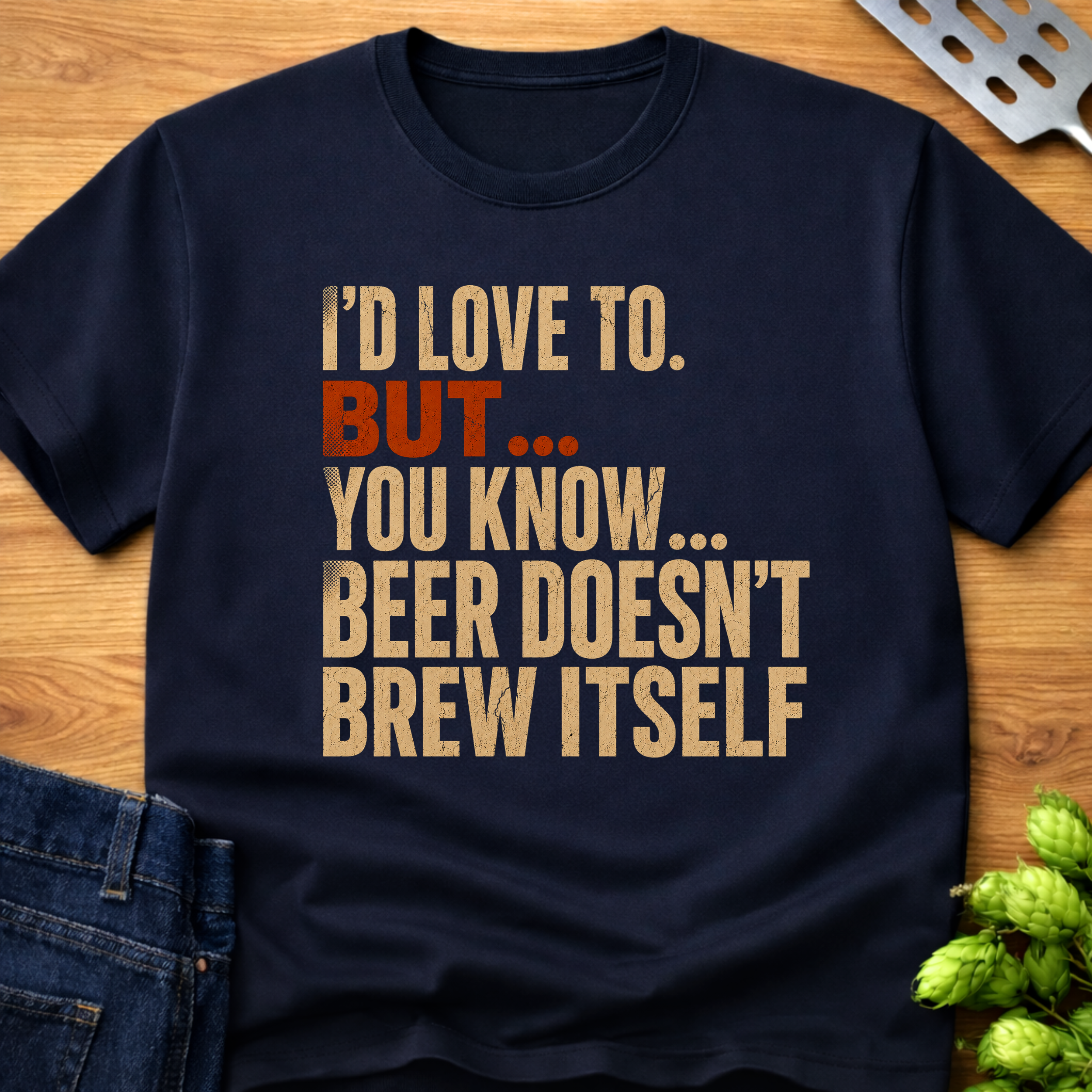 Beer Doesn't Brew Itself T-Shirt