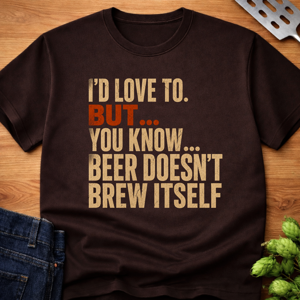Beer Doesn't Brew Itself T-Shirt