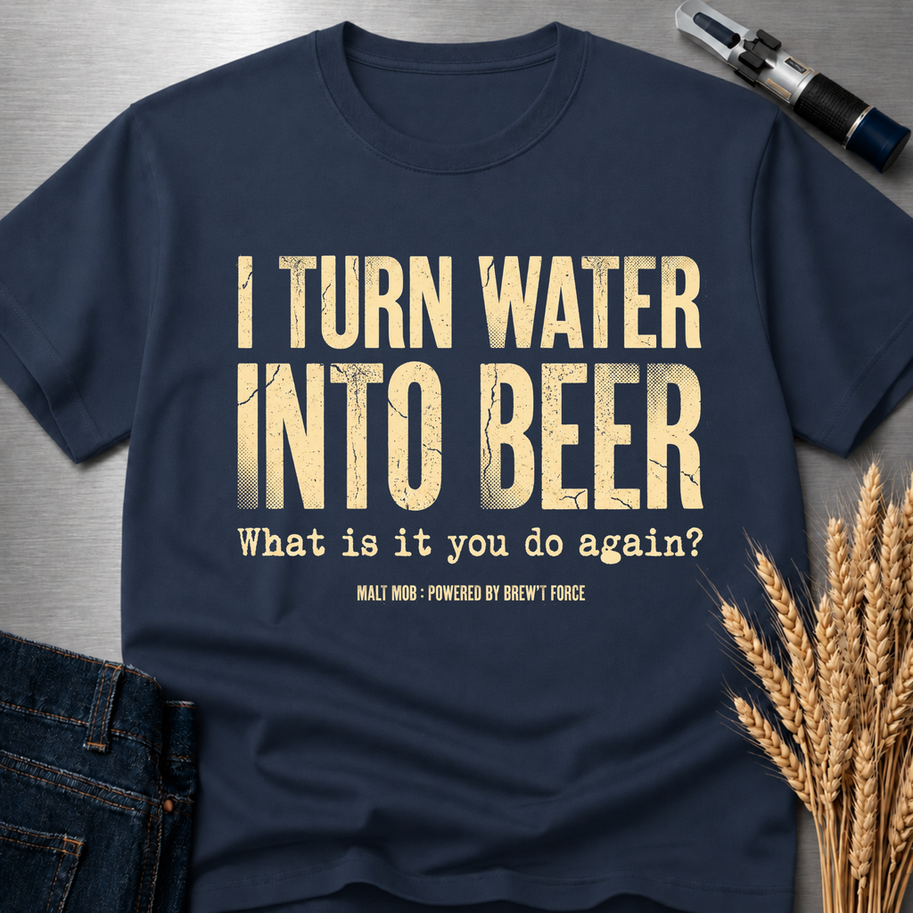 I Turn Water Into Beer (Industrial) Tall T-Shirt