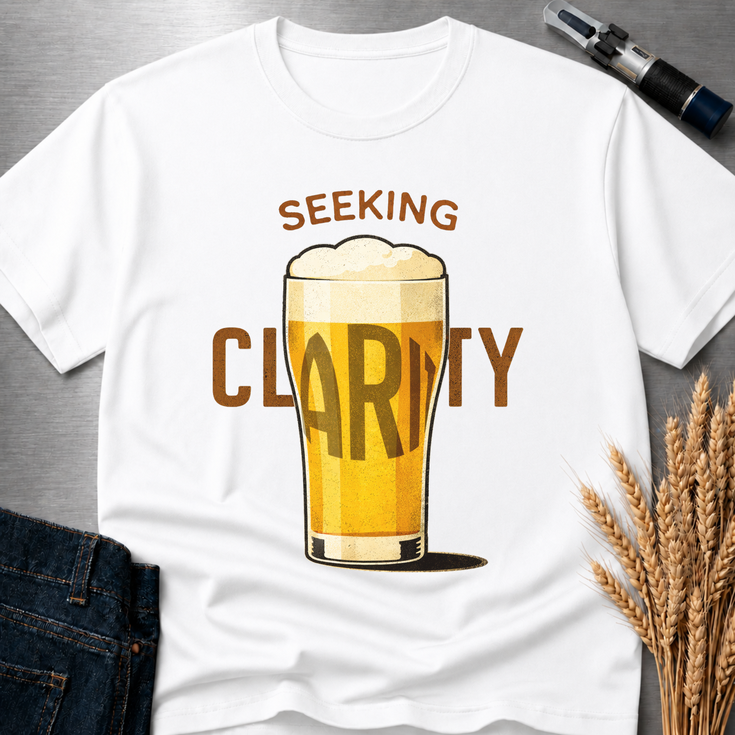 Seeking Clarity : Tall T-Shirt