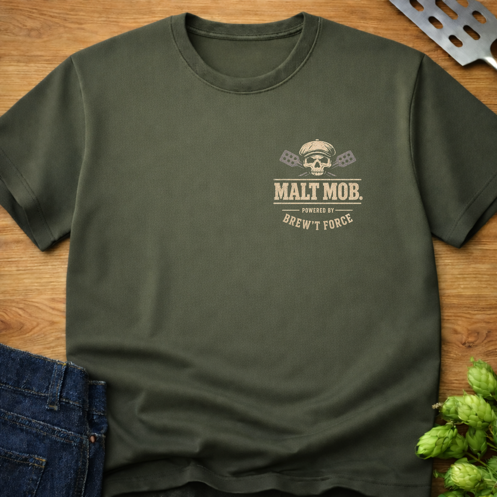Powered By Brew't Force (Logo) T-Shirt