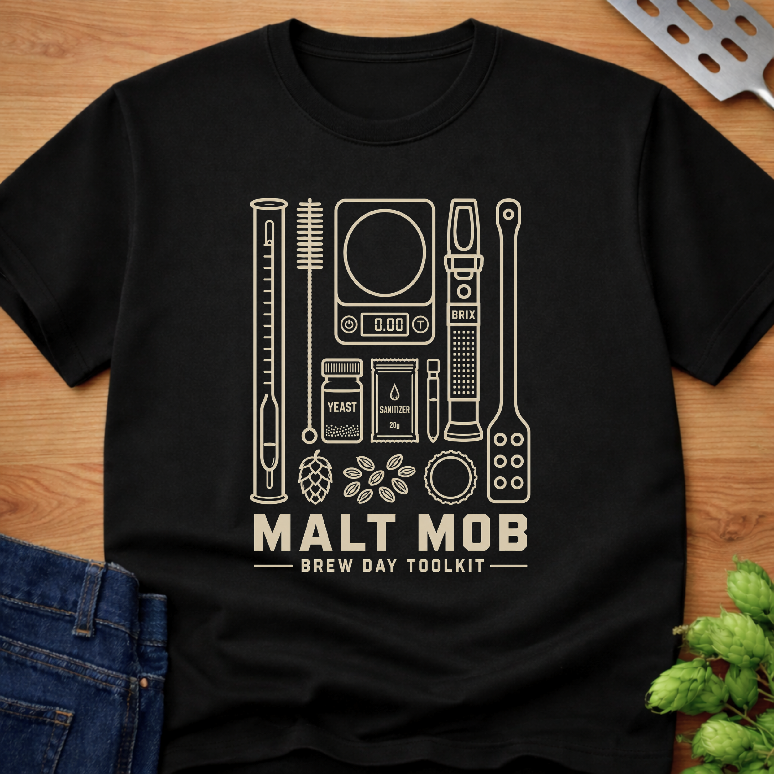 Brew Day Tool Kit T-Shirt