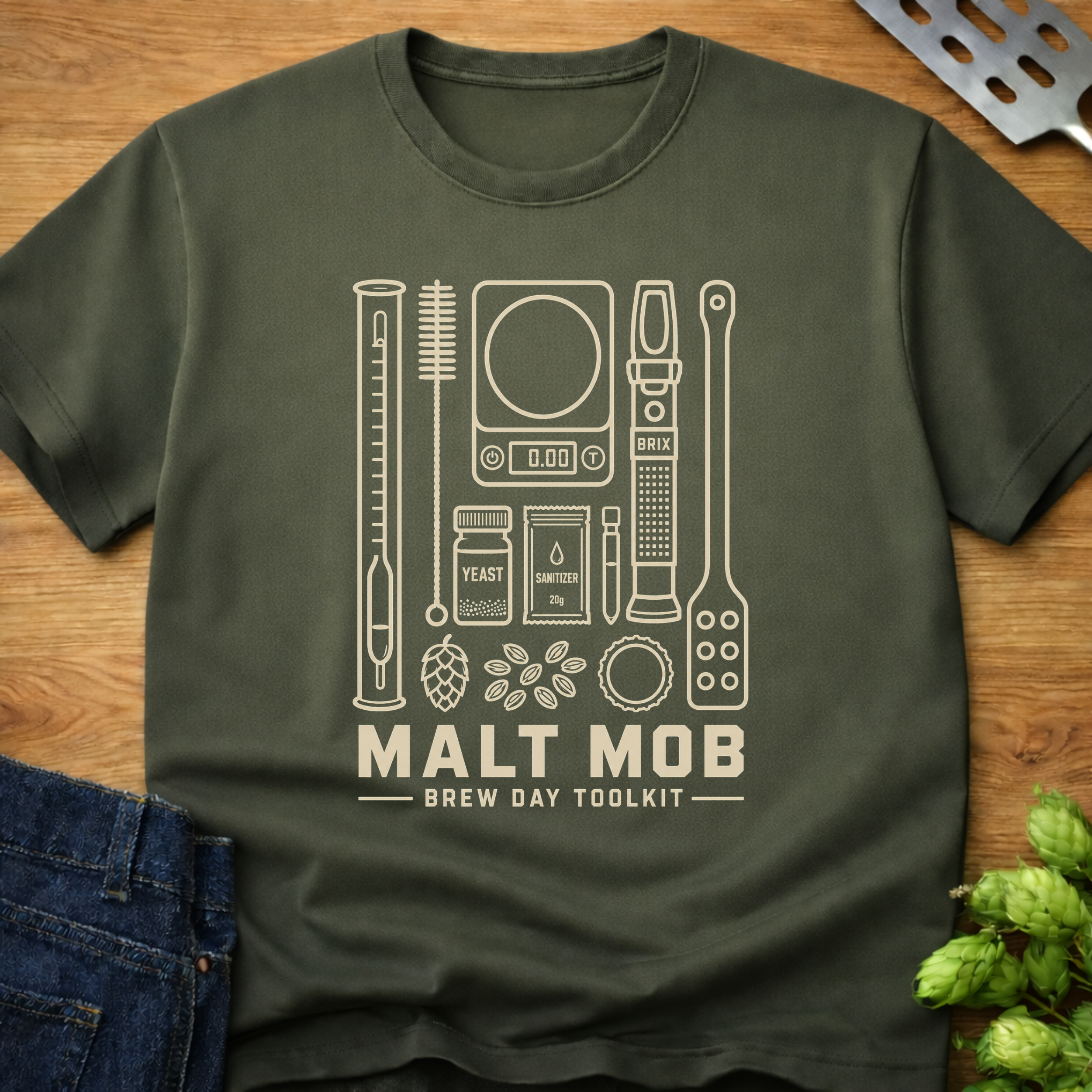 Brew Day Tool Kit T-Shirt