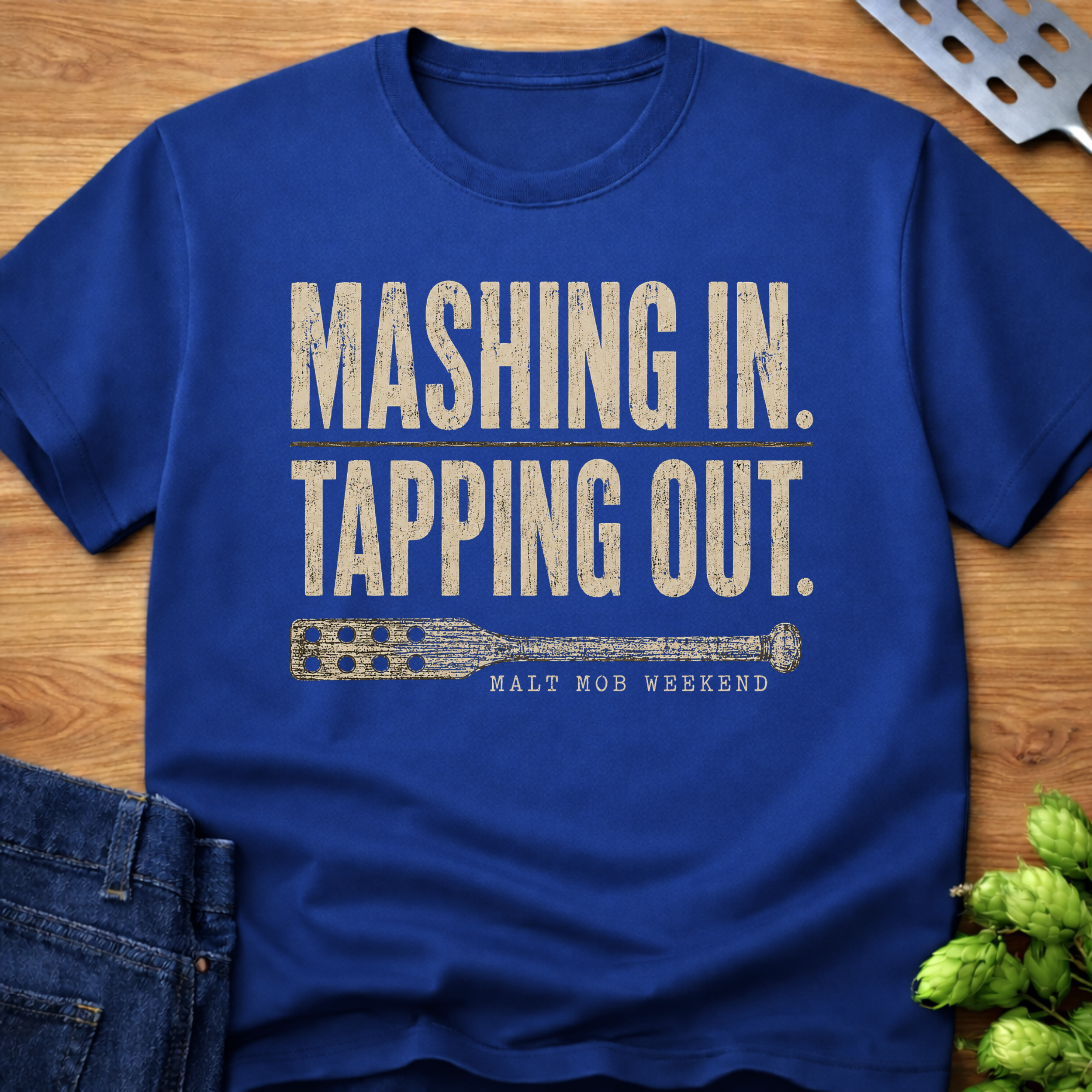 Mashing In. Tapping Out. T-Shirt