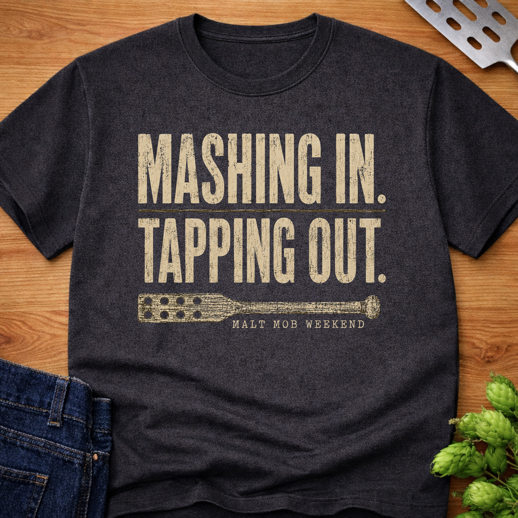 Mashing In. Tapping Out. T-Shirt