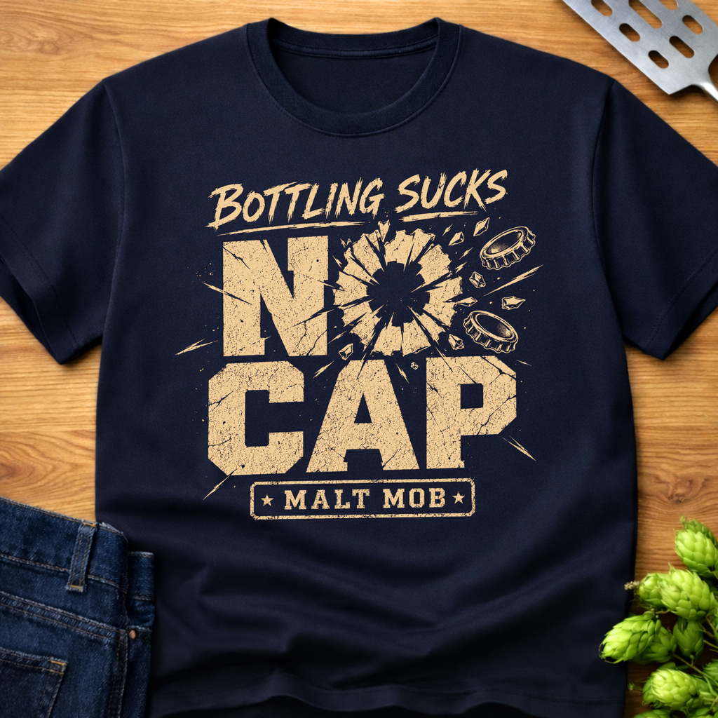 Bottling Sucks No Cap T-Shirt