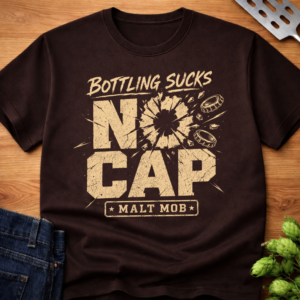 Bottling Sucks No Cap T-Shirt