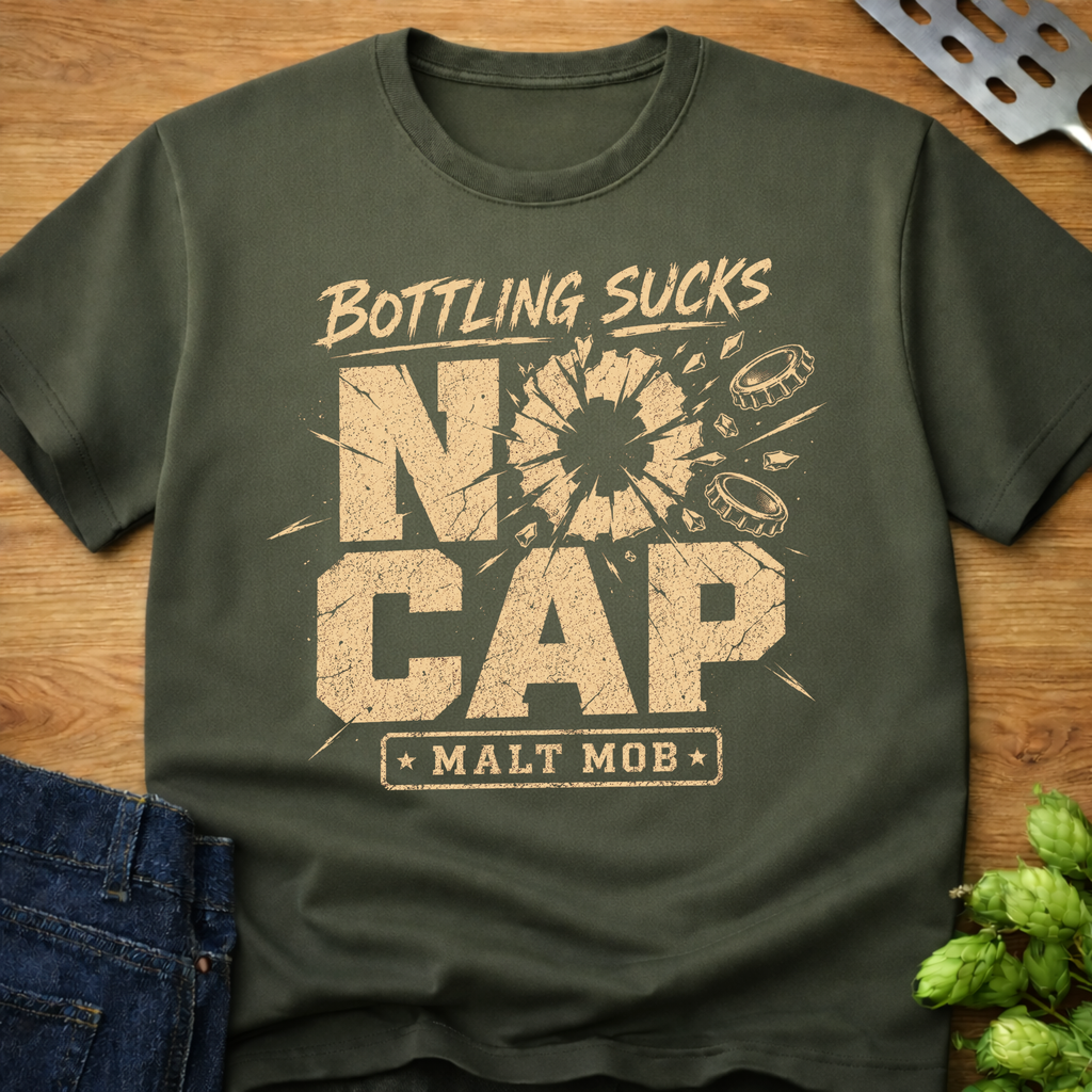 Bottling Sucks No Cap T-Shirt